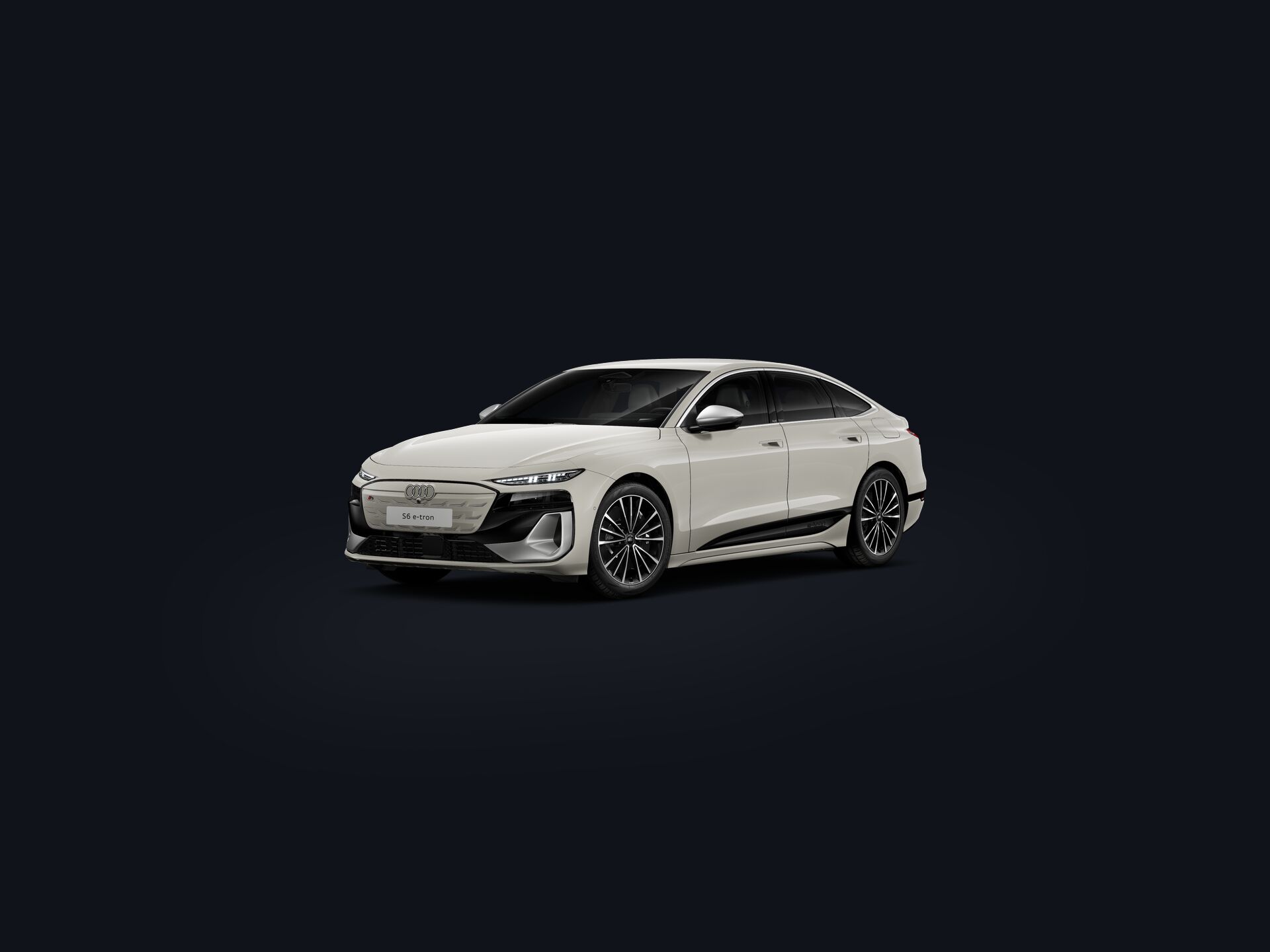 S6 Sportback e-tron 3/4 front