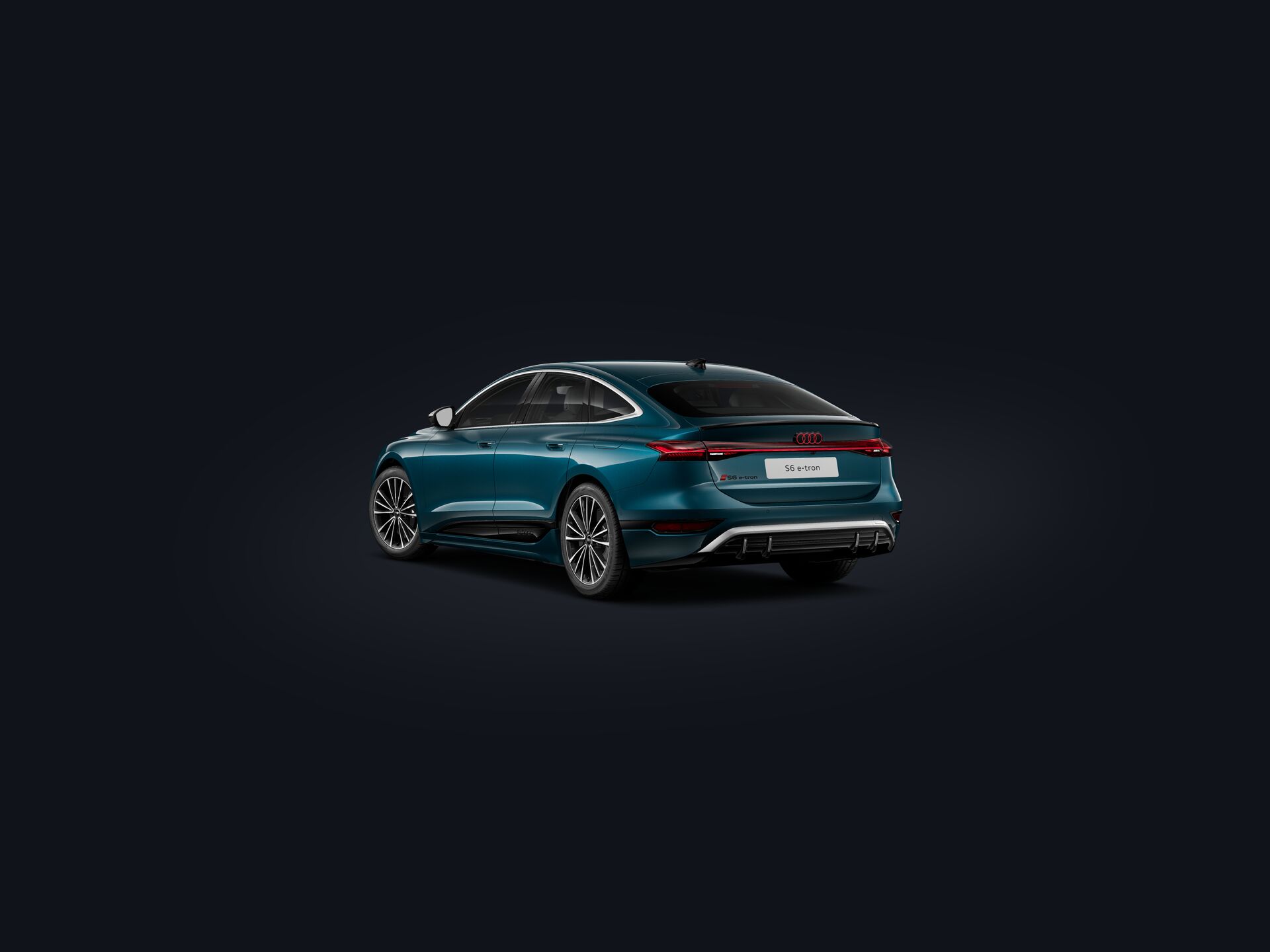 S6 Sportback e-tron 3/4 rear