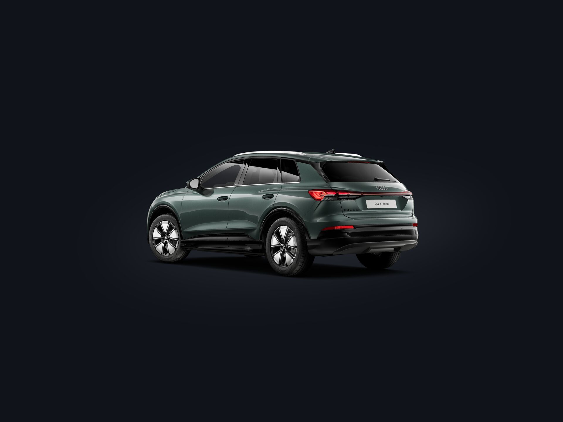 Q4 e-tron 3/4 rear