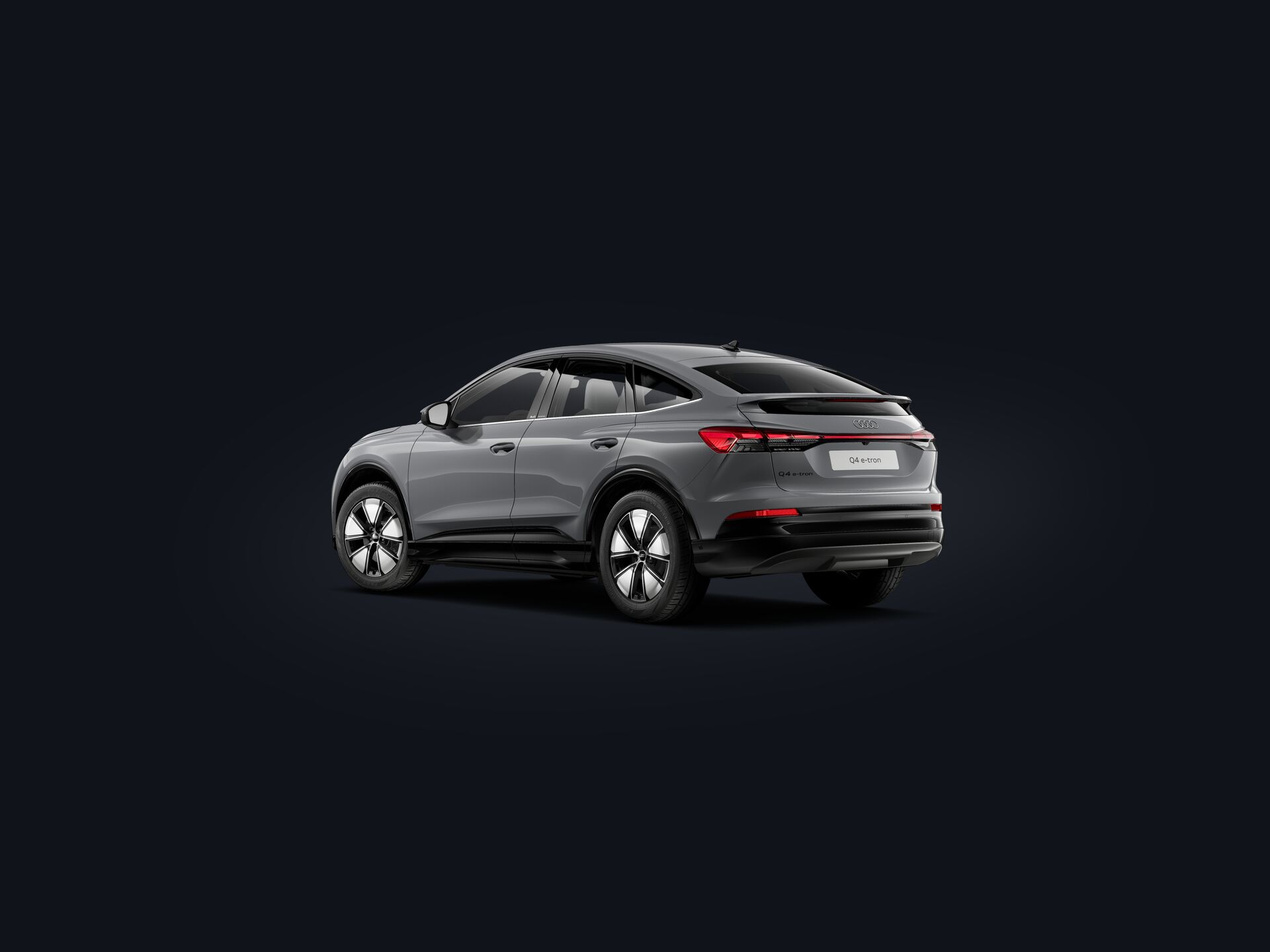Q4 Sportback e-tron 3/4 rear