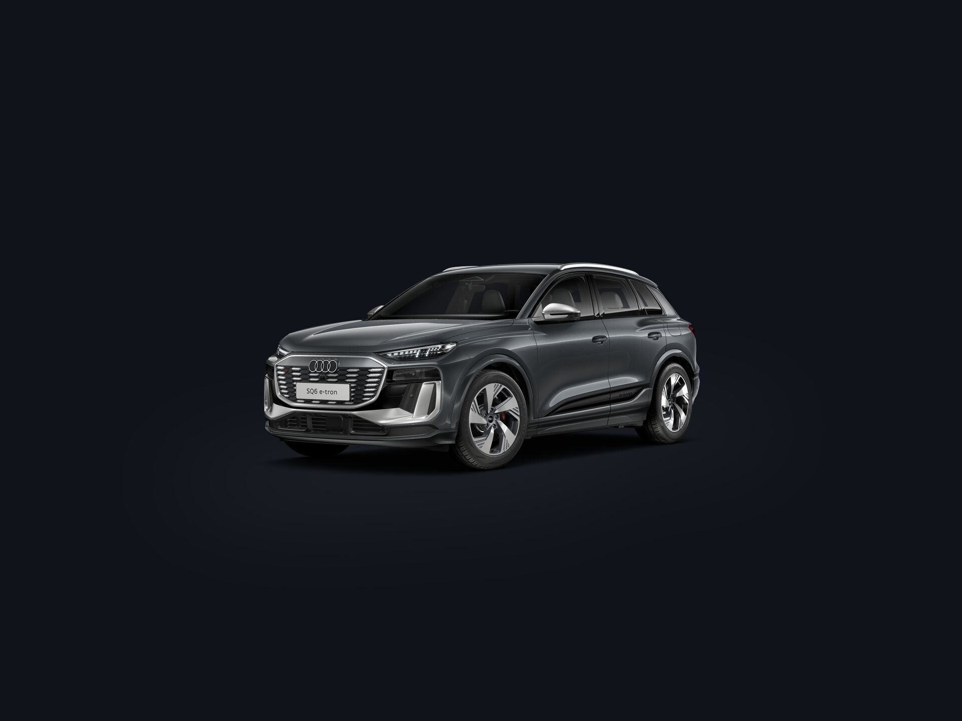 SQ6 e-tron 3/4 front