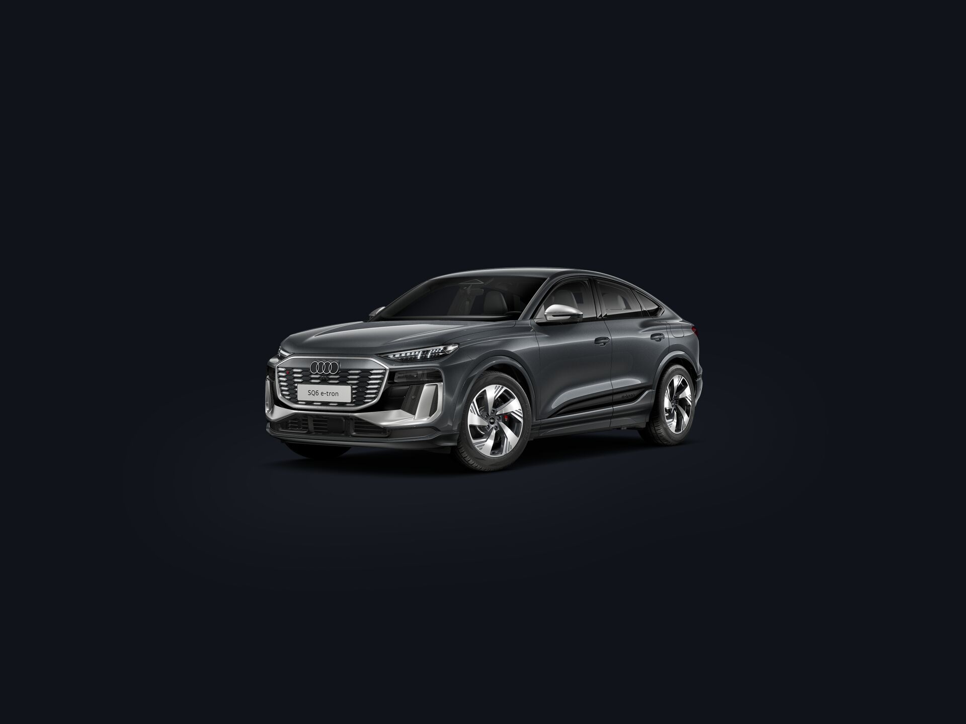 SQ6 Sportback e-tron 3/4 front