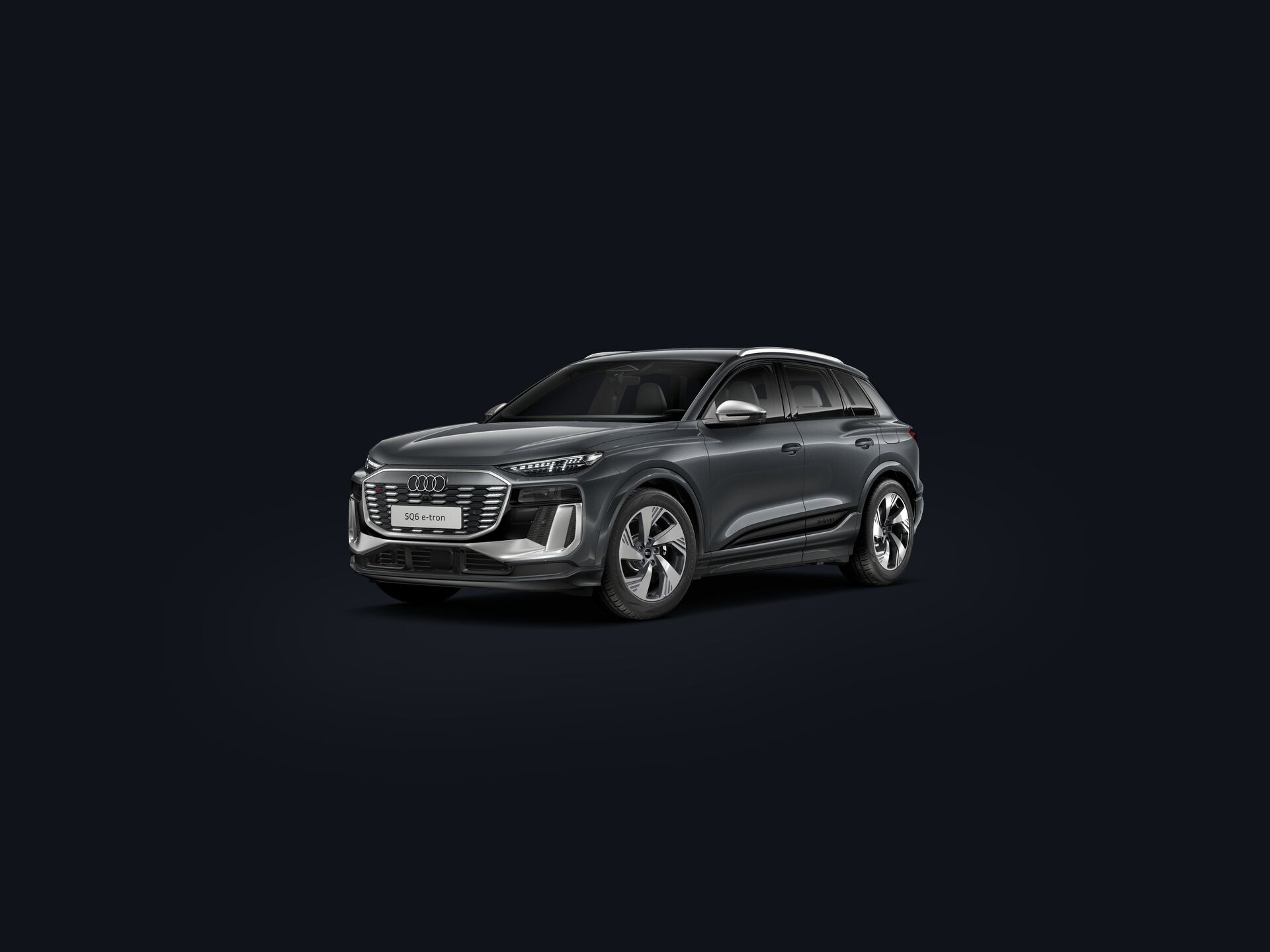 SQ6 e-tron 3/4 front