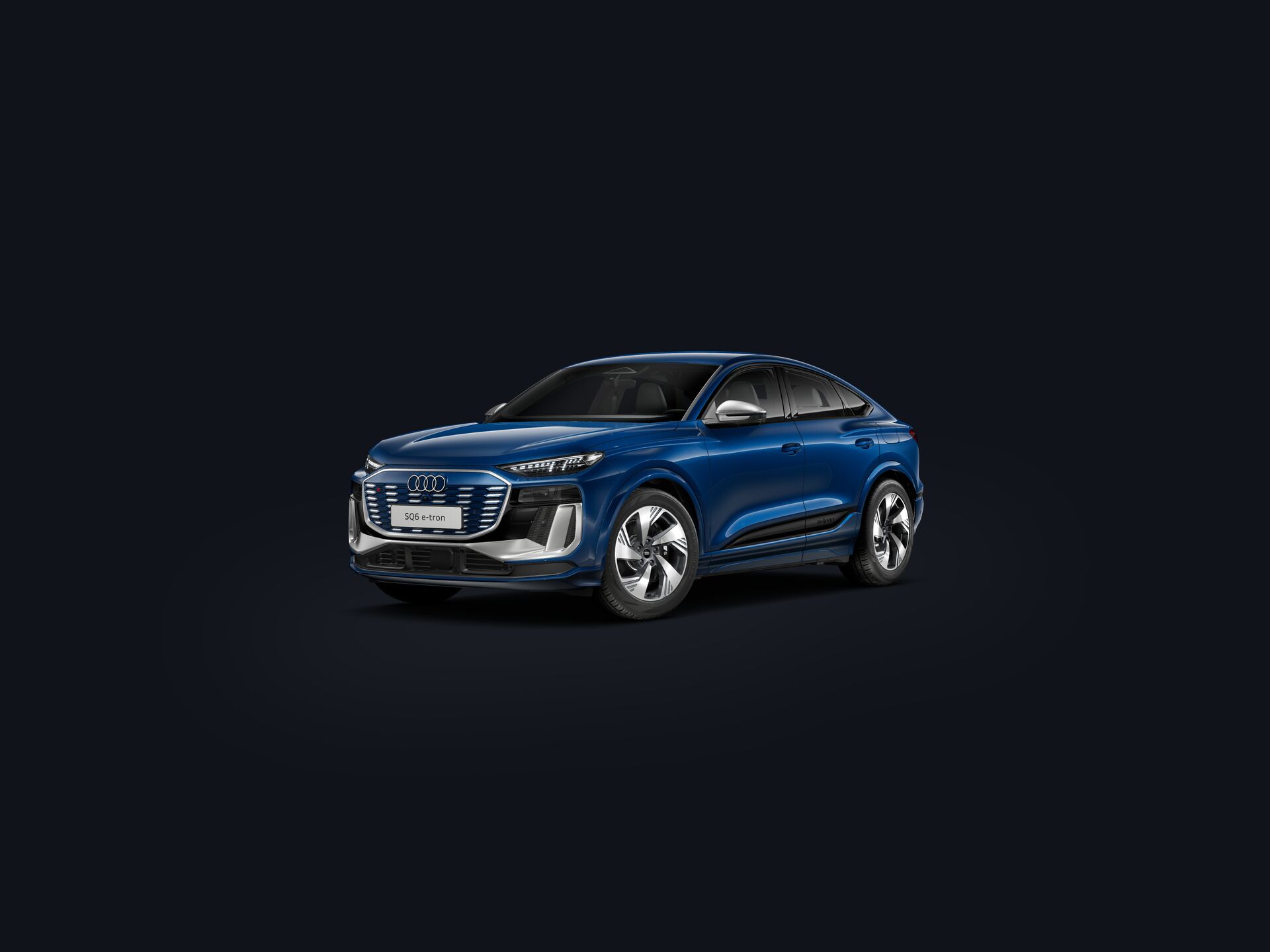 SQ6 Sportback e-tron 3/4 front