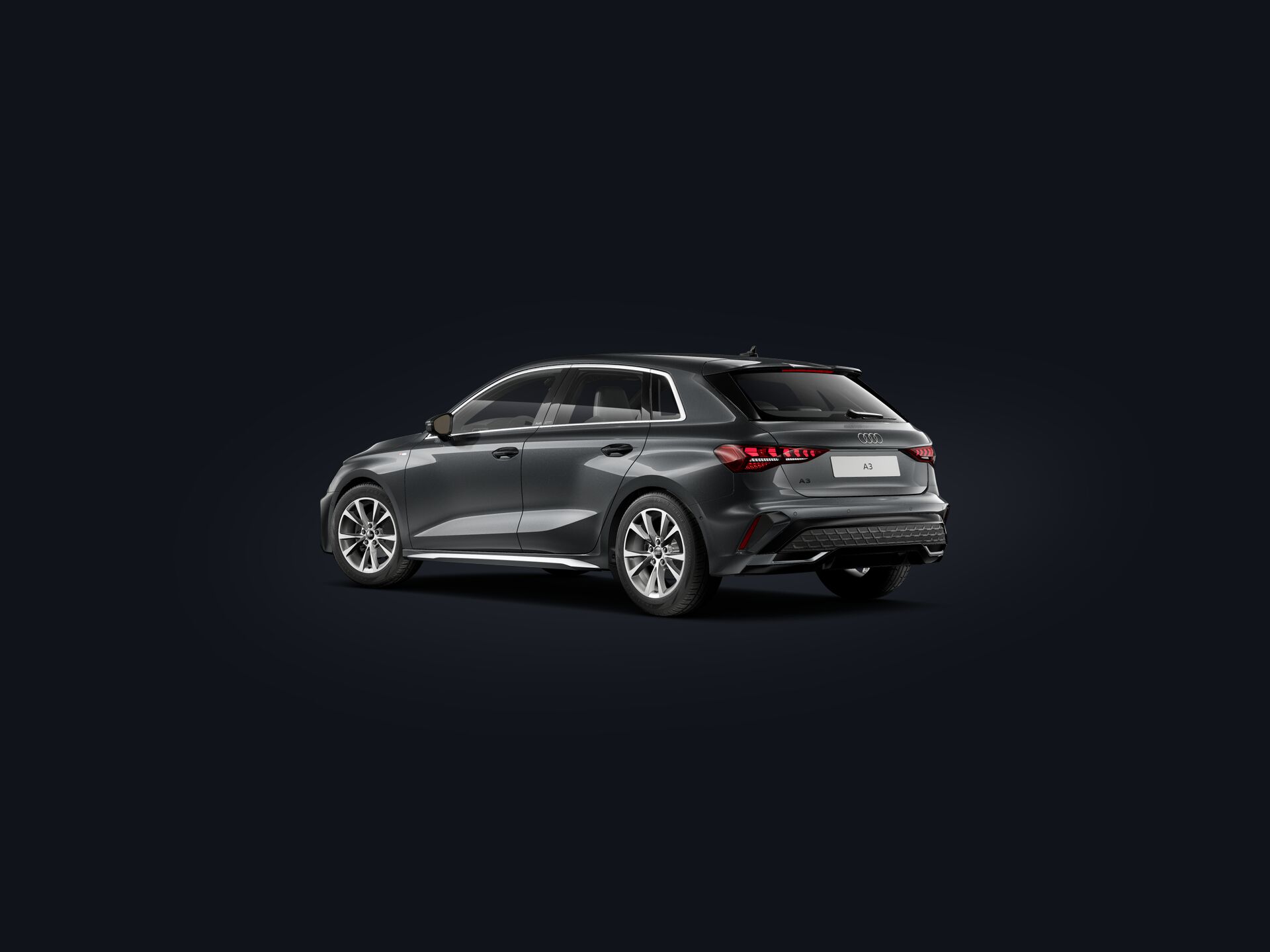 A3 Sportback 3/4 rear