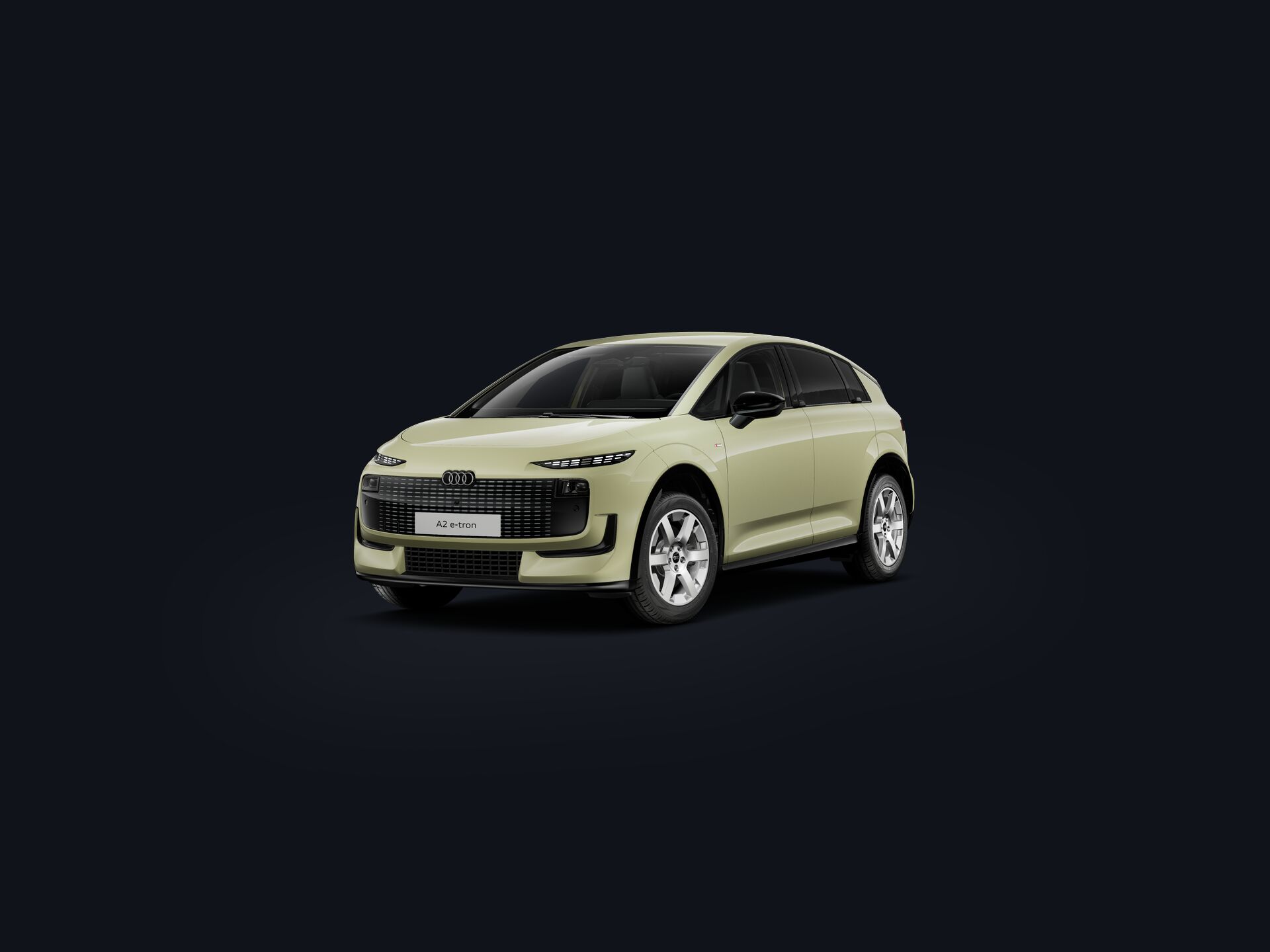 De nieuwe A2 e-tron 3/4 front