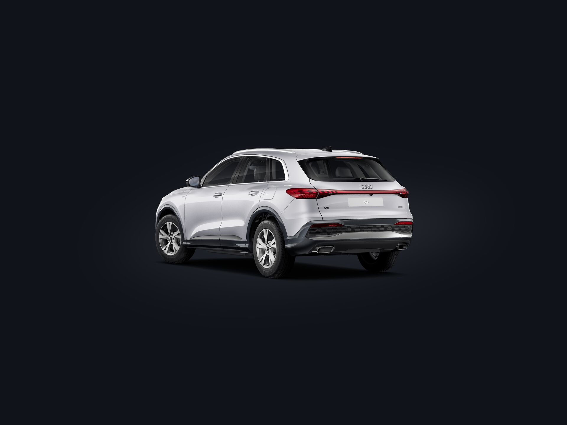 Q5 SUV e-hybrid 3/4 rear