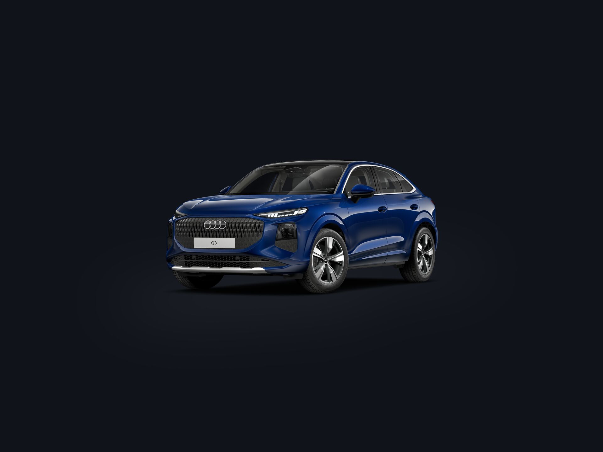 Q3 Sportback 3/4 front