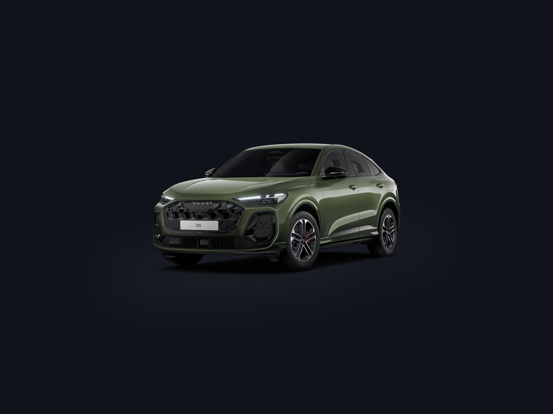 Nieuwe Q5 Sportback e-hybrid 3/4 front
