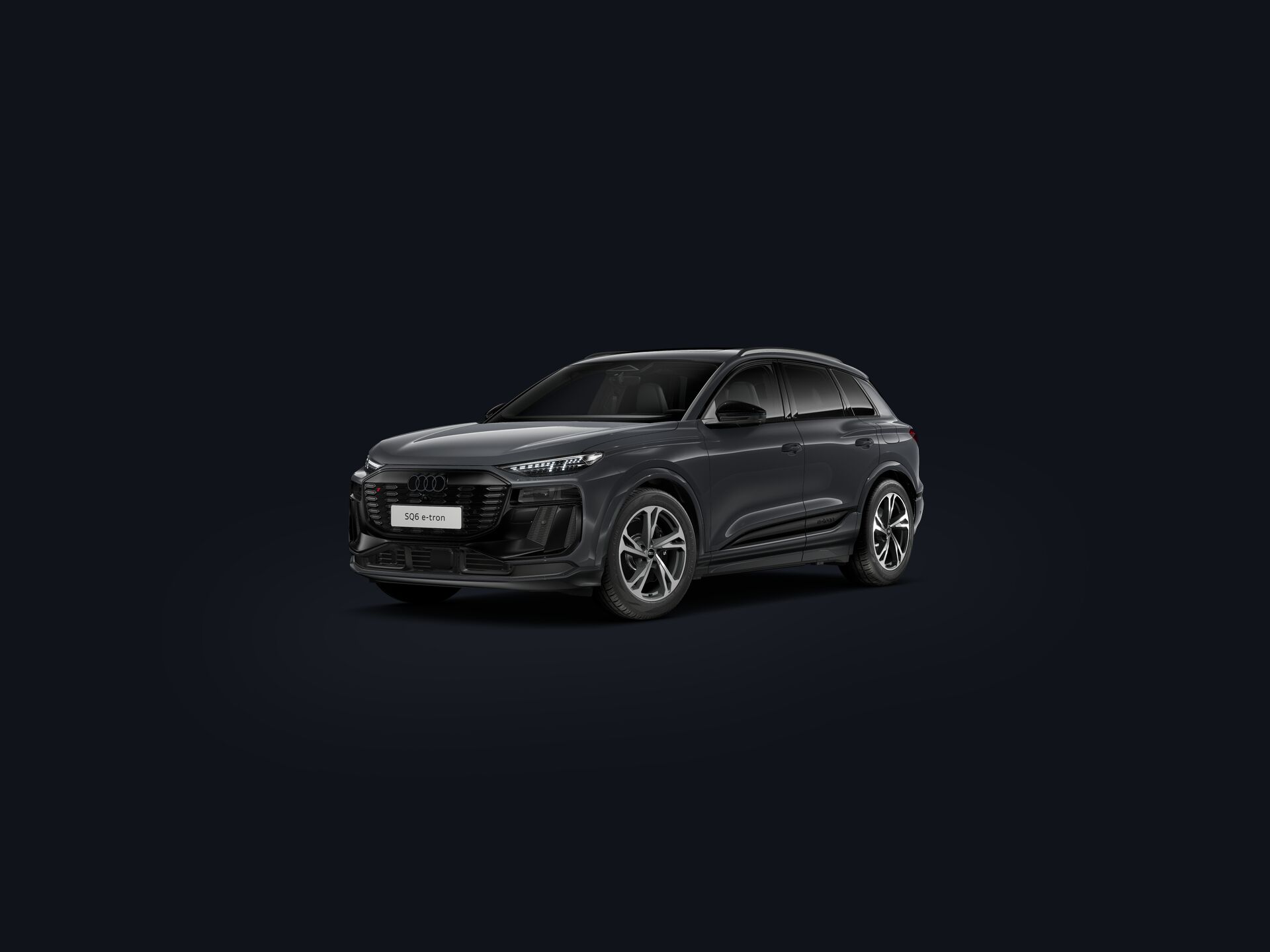 SQ6 e-tron 3/4 front