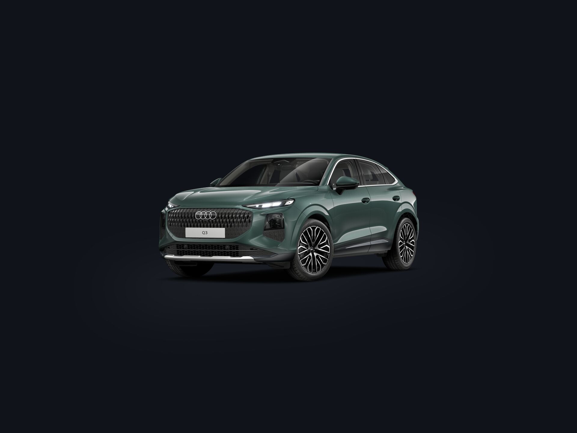 Q3 Sportback 3/4 front