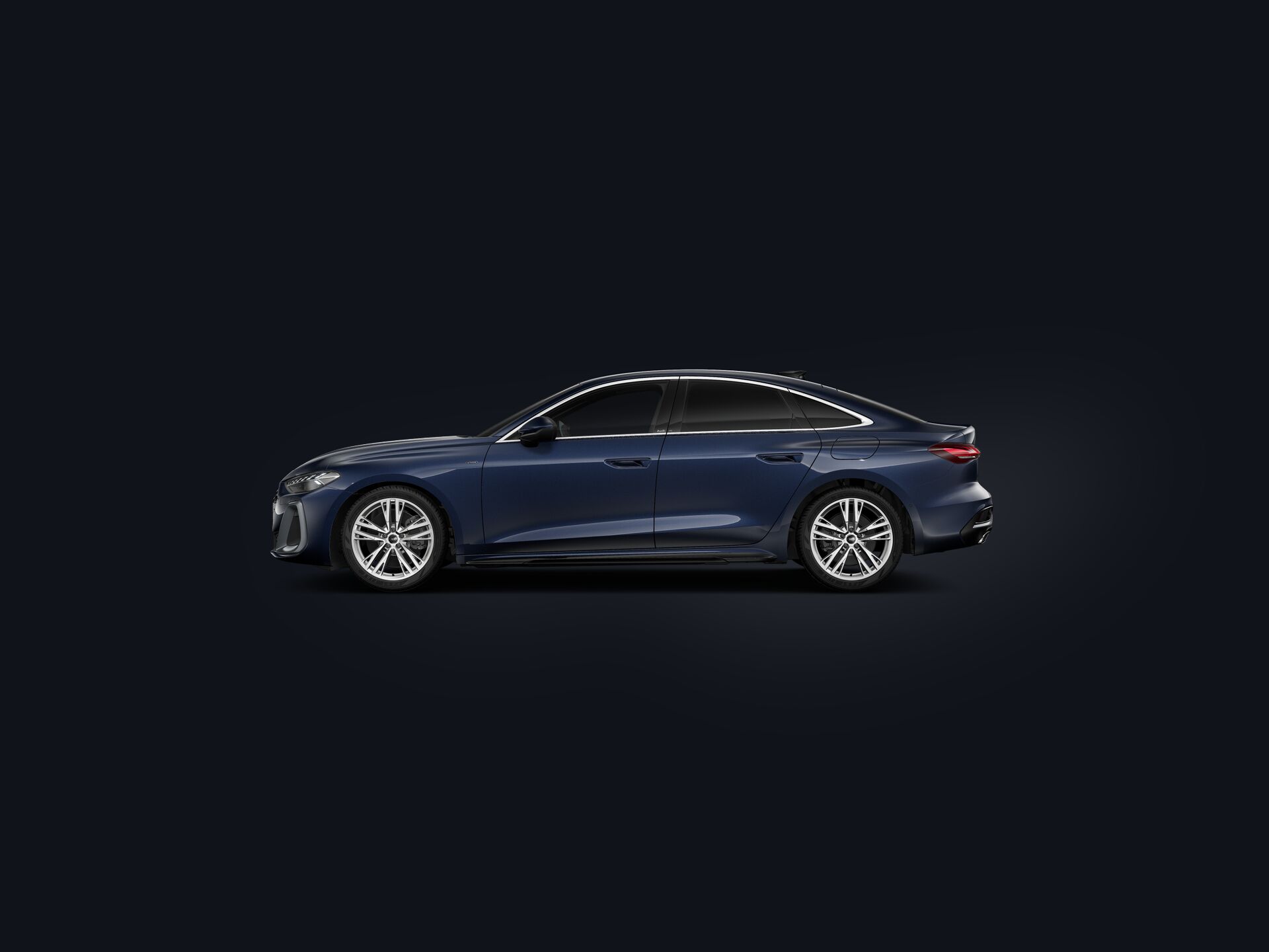 A5 Saloon e-hybrid side