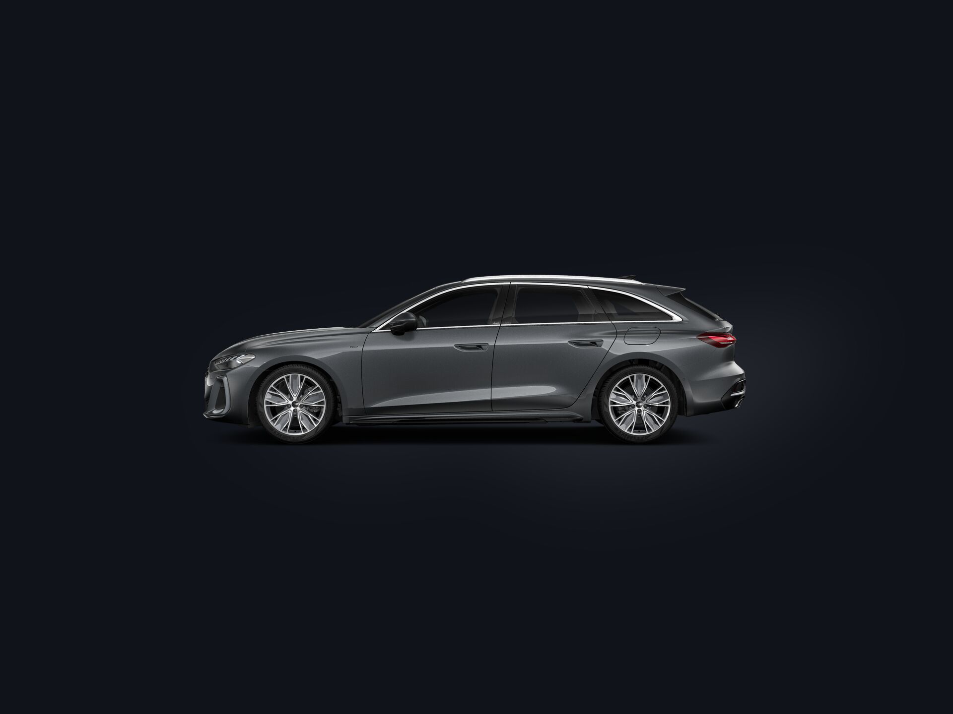 A5 Avant e-hybrid side