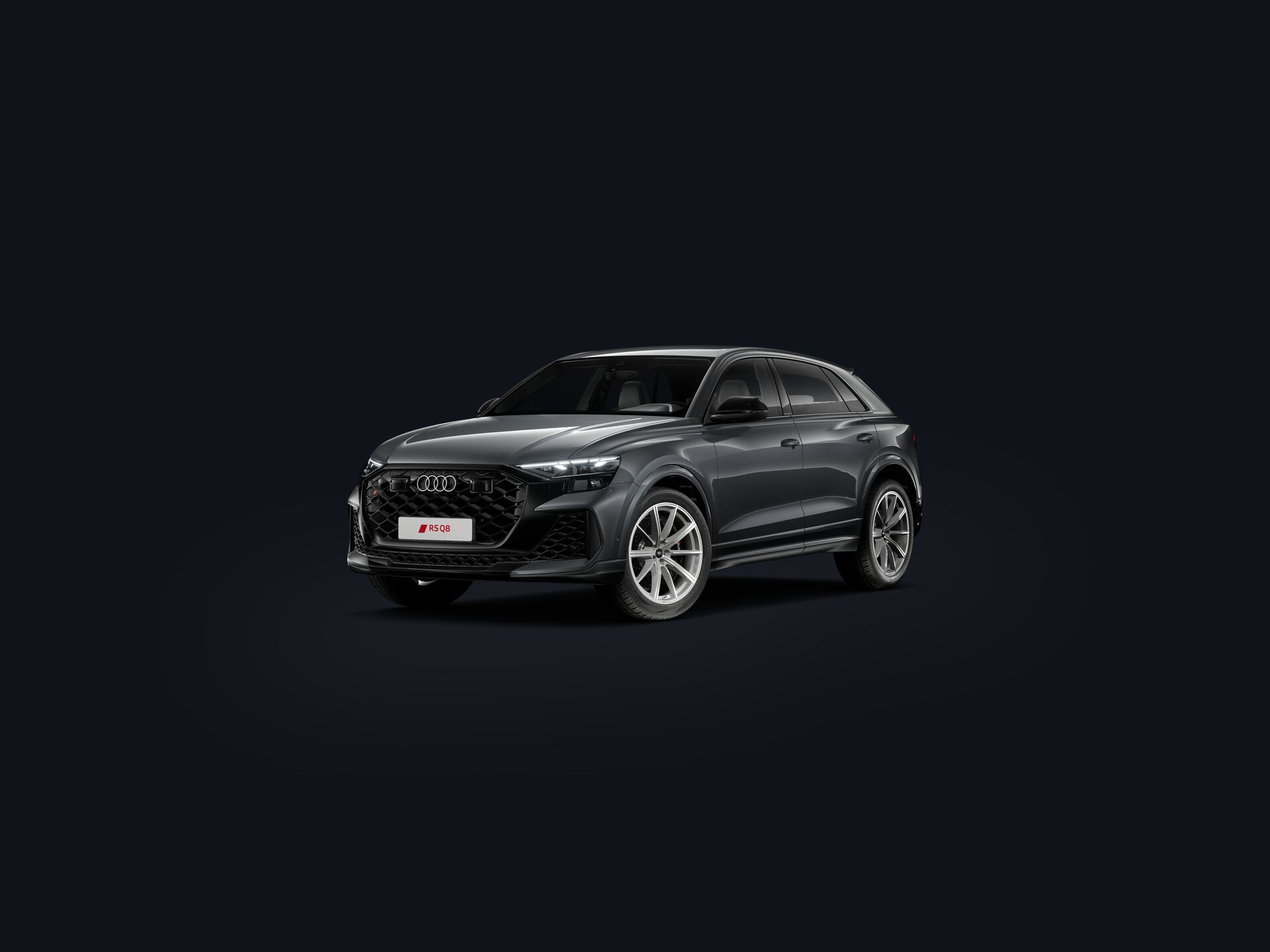 RS Q8 SUV 3/4 front