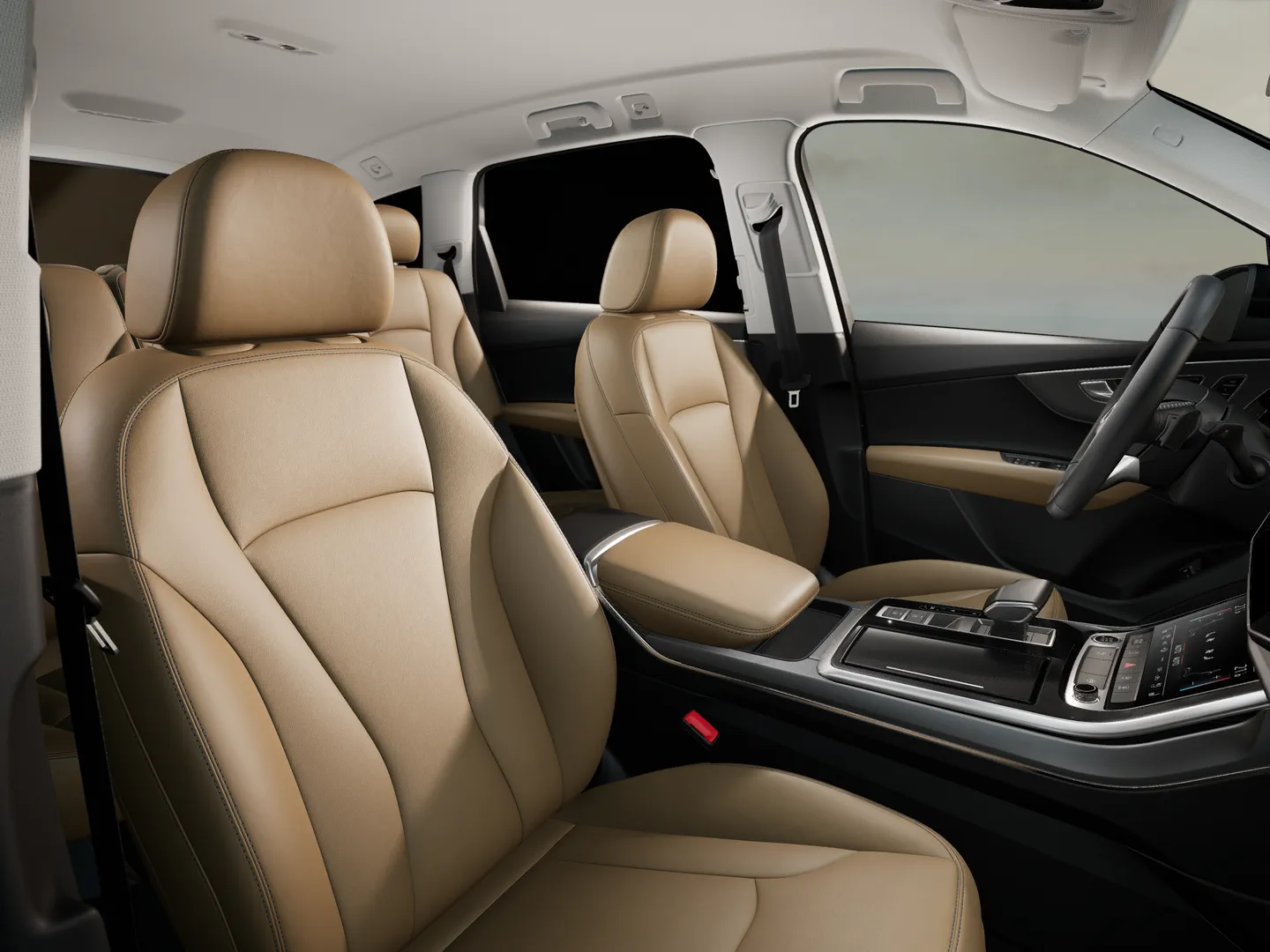 Zdjęcie Audi Q7 SUV TFSI e S line TFSI e quattro 290 kW tiptronic – Ujęcie: przednie fotele