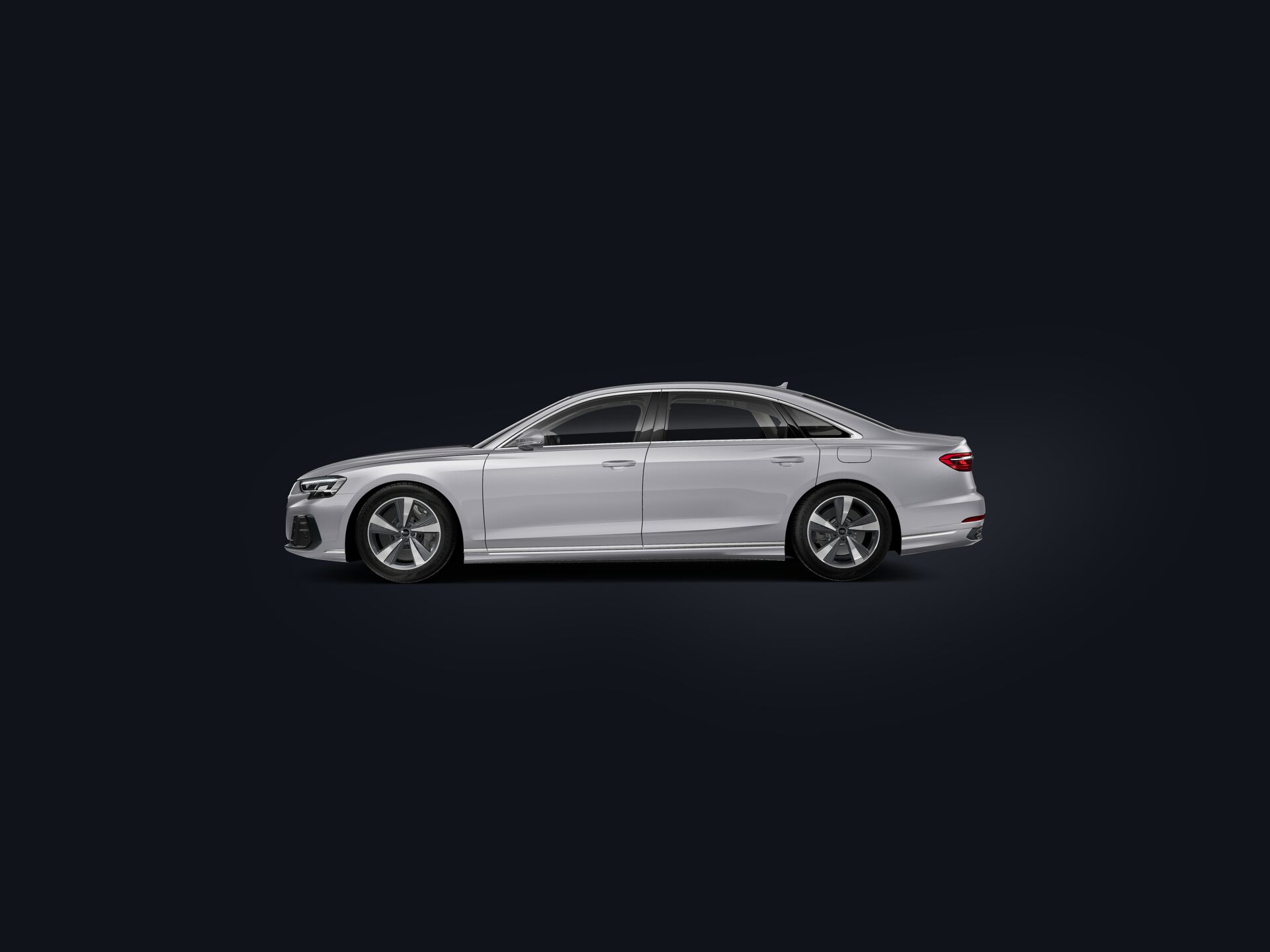 A8 L TFSI e side