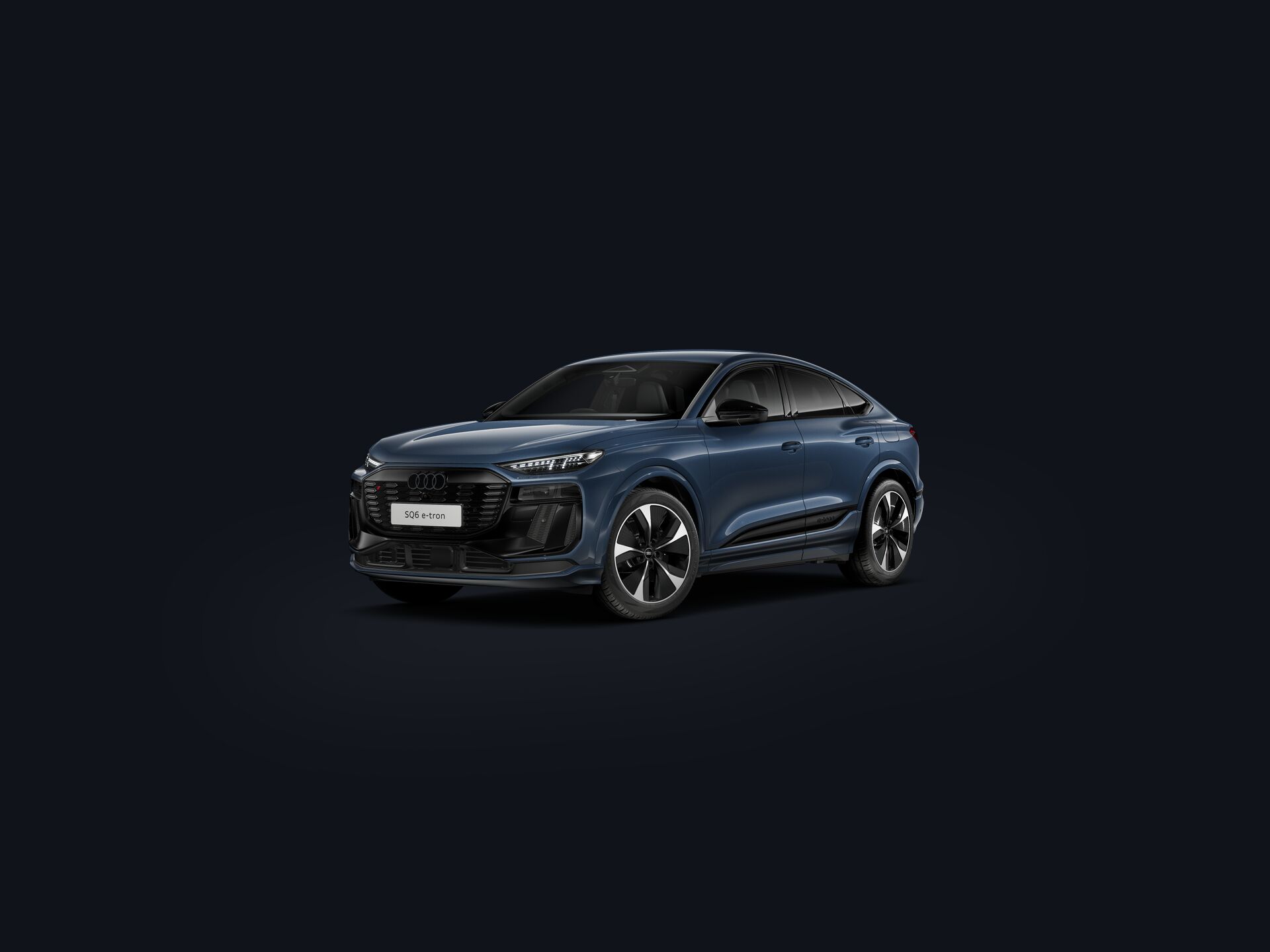 SQ6 Sportback e-tron 3/4 front