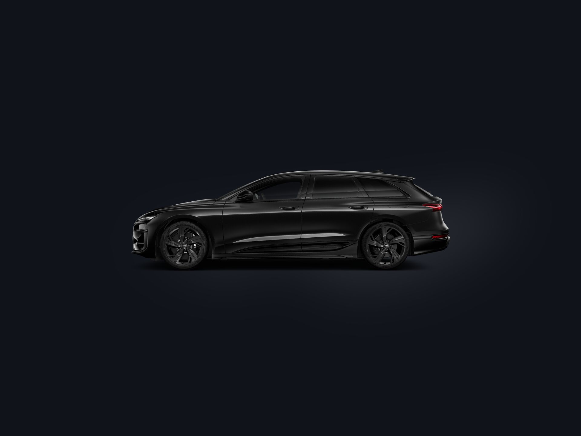 S6 Avant e-tron side