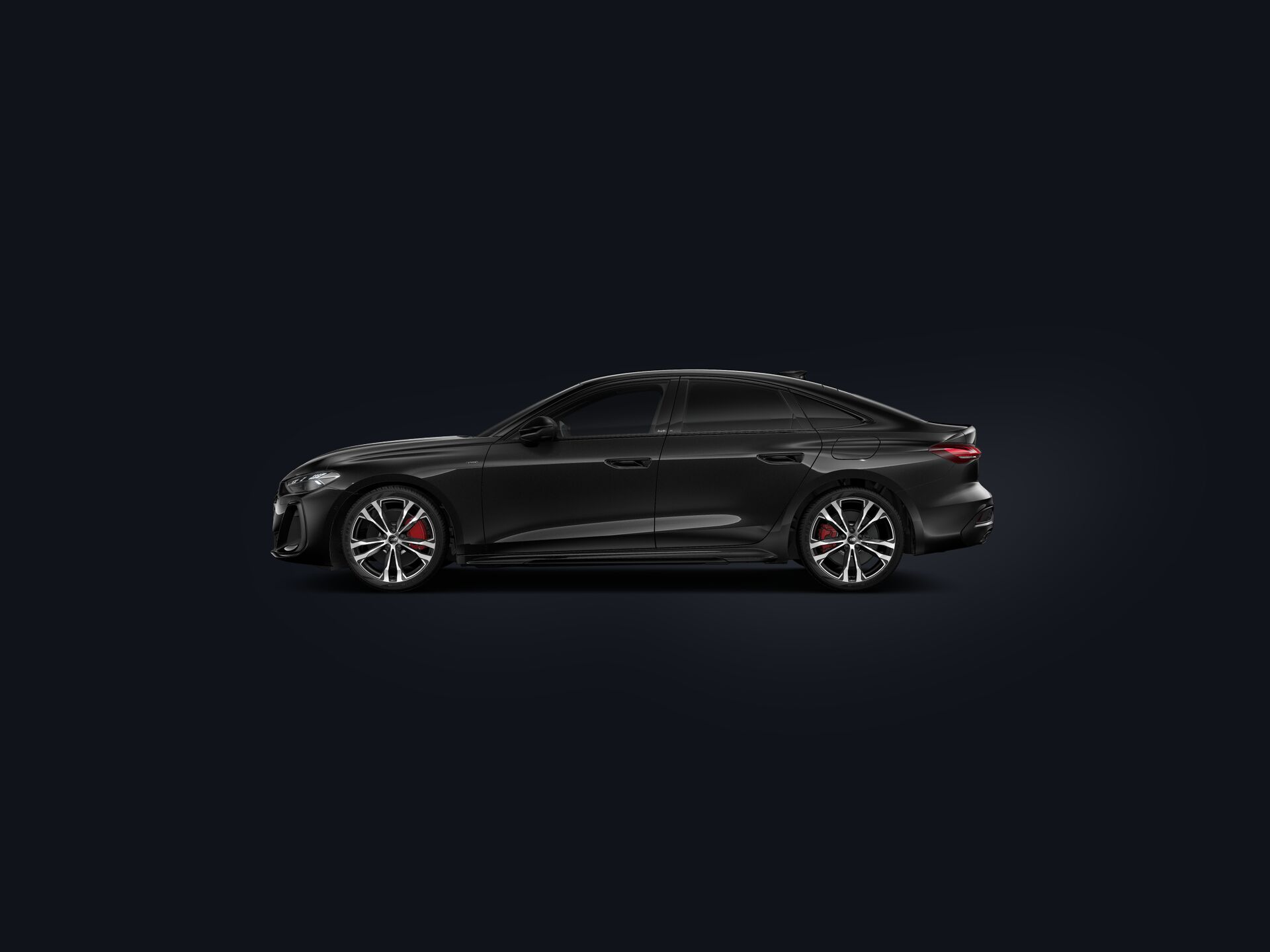 A5 Sedan e-hybrid side