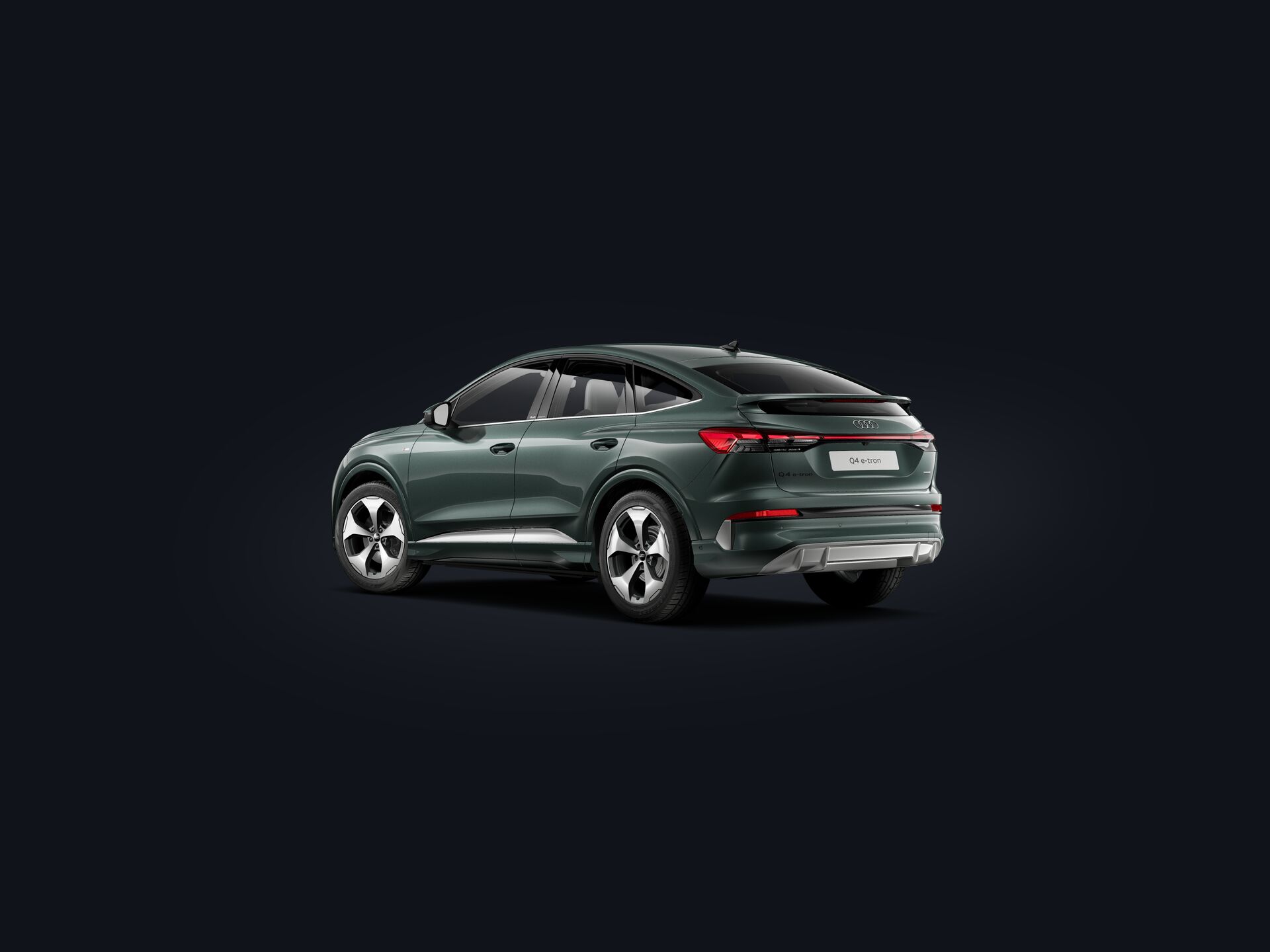 Q4 Sportback e-tron 3/4 rear