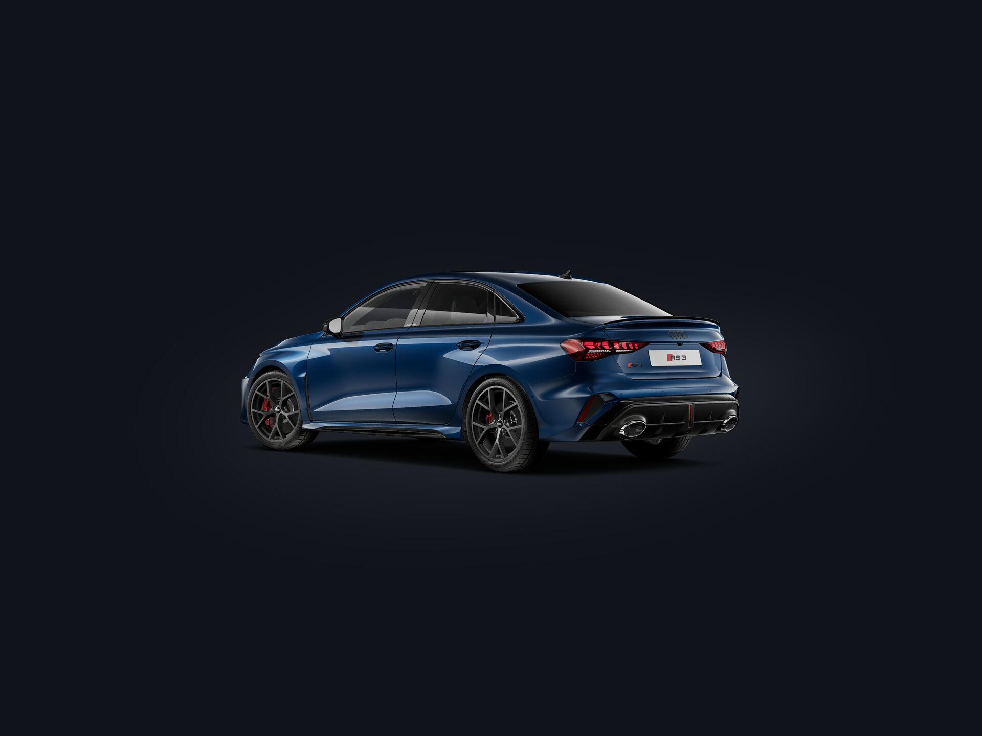 RS 3 Sedan 3/4 rear