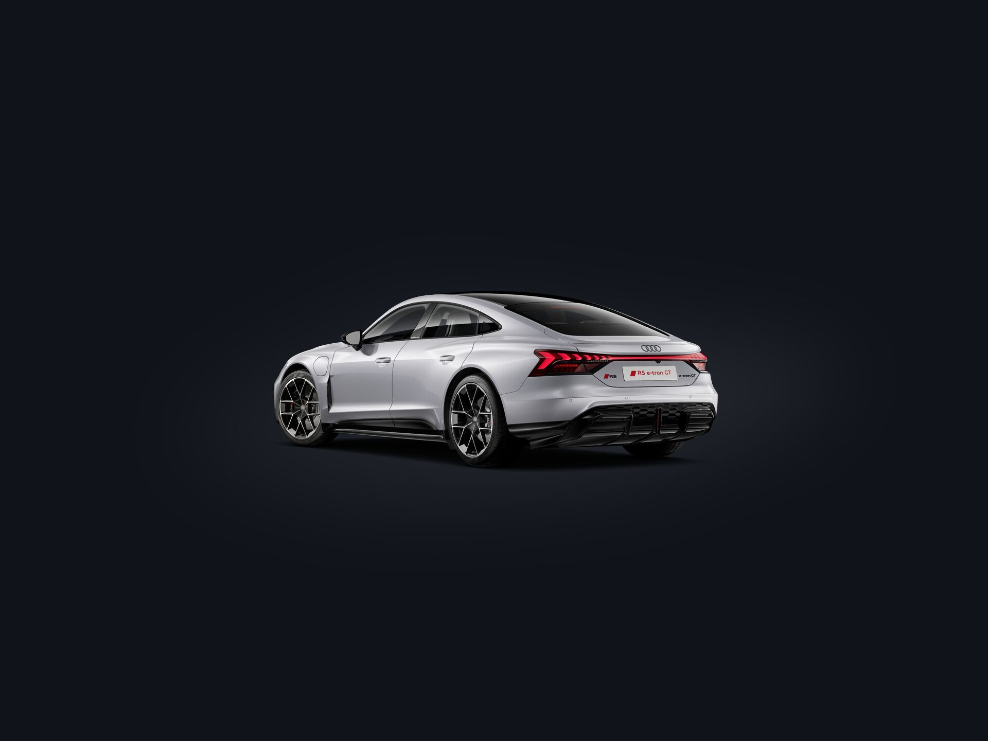 RS e-tron GT performance 3/4 rear