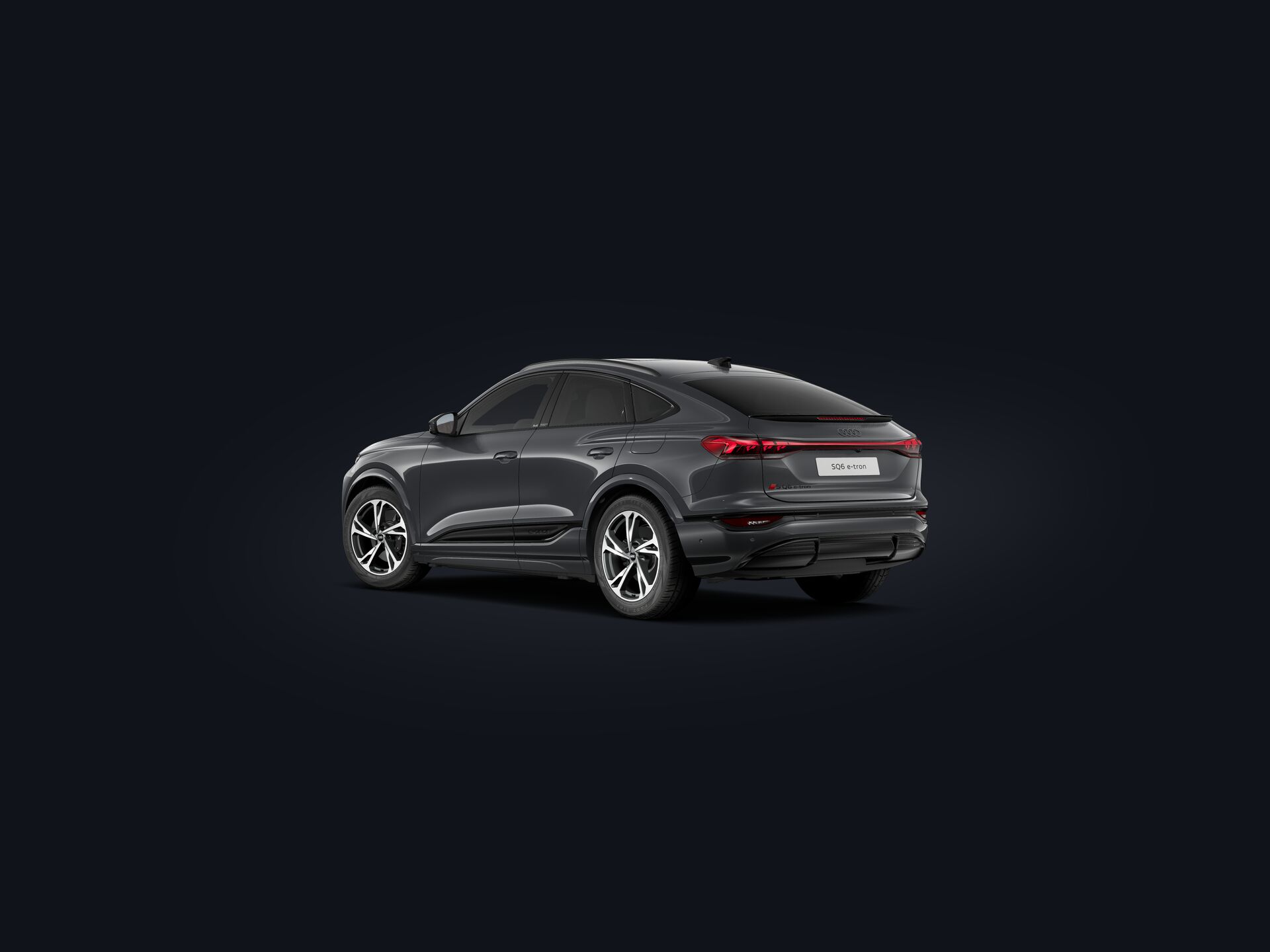 SQ6 Sportback e-tron 3/4 rear