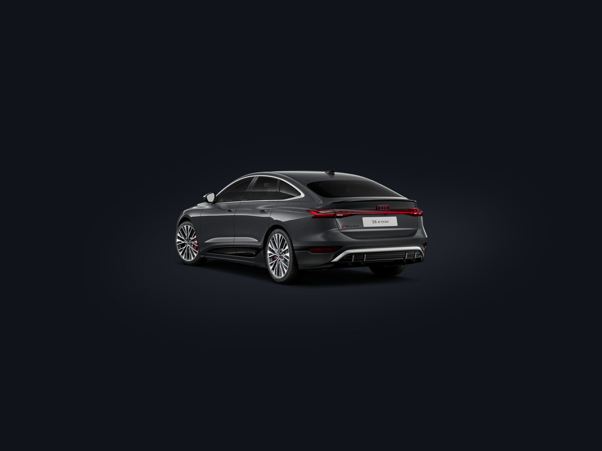 S6 Sportback e-tron 3/4 rear