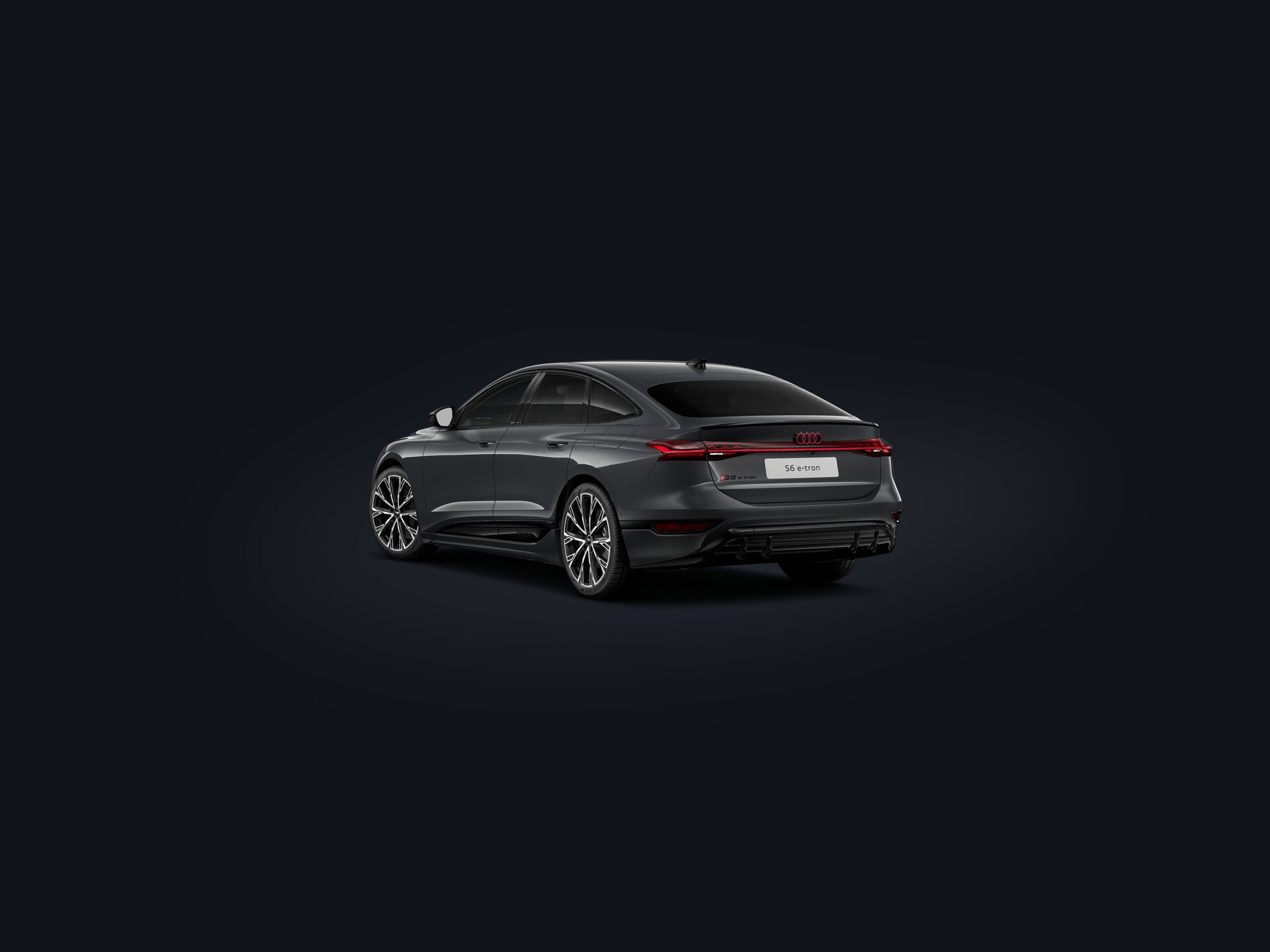 S6 Sportback e-tron 3/4 rear