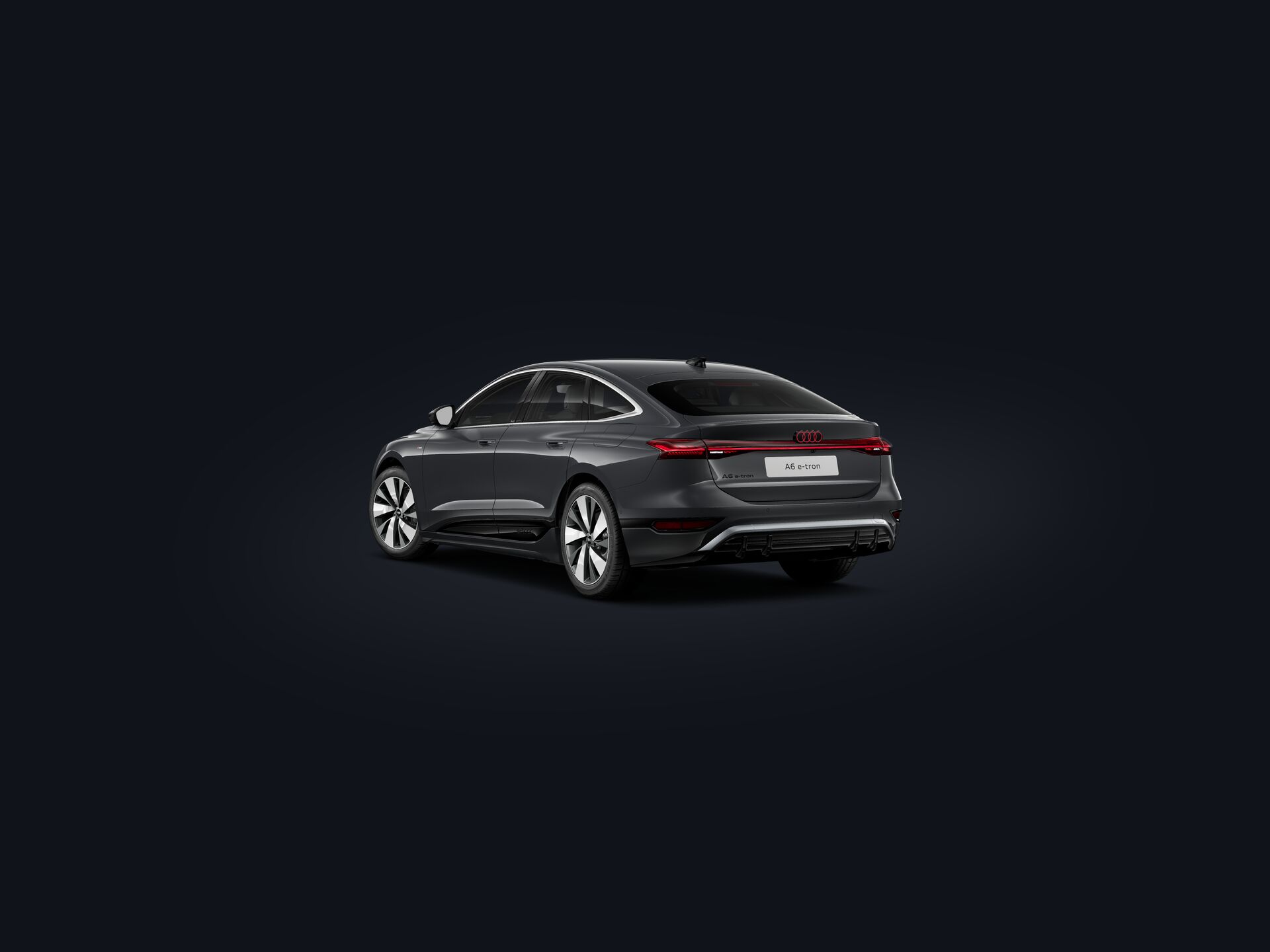 A6 Sportback e-tron 3/4 rear