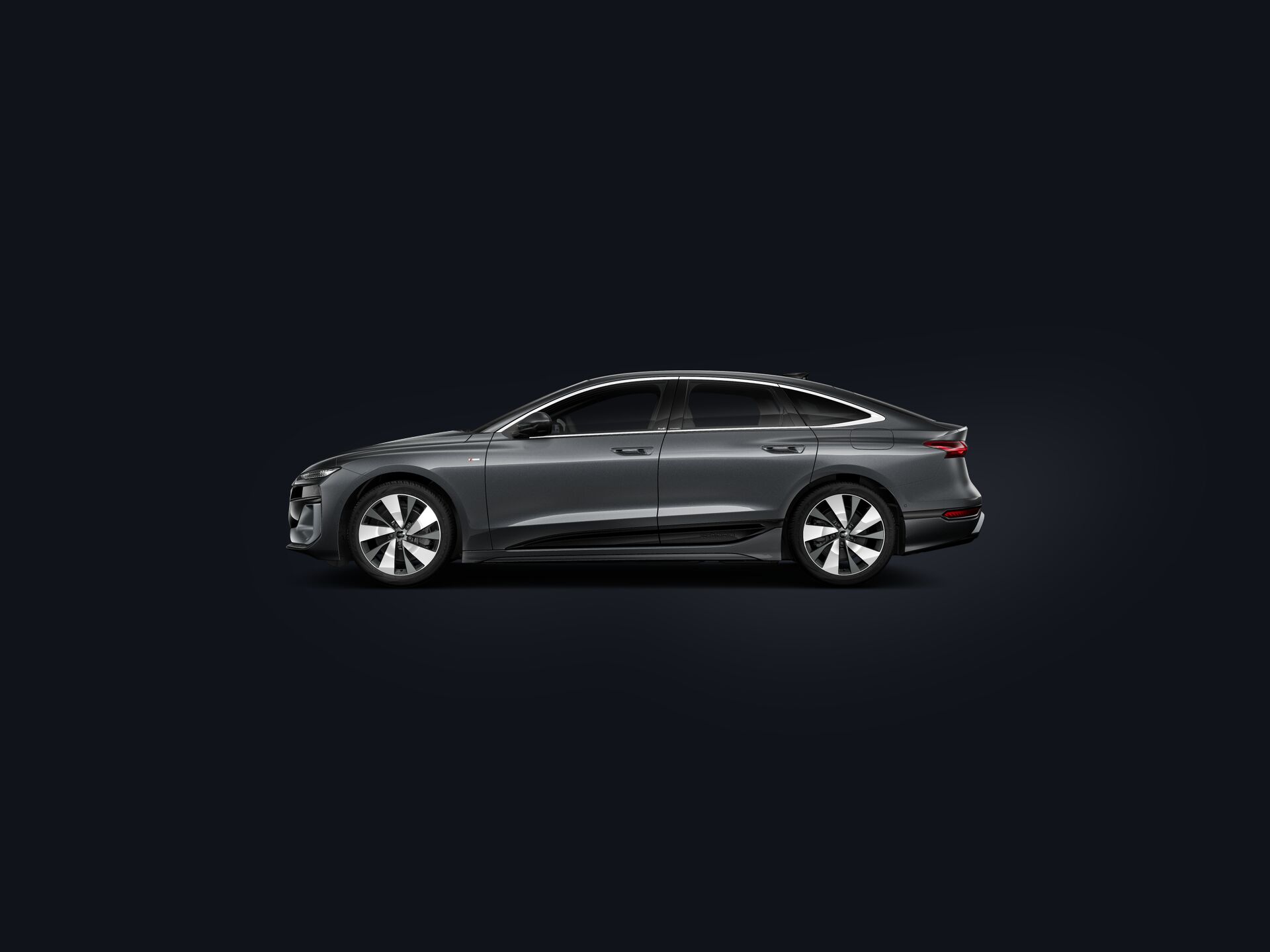 A6 Sportback e-tron side