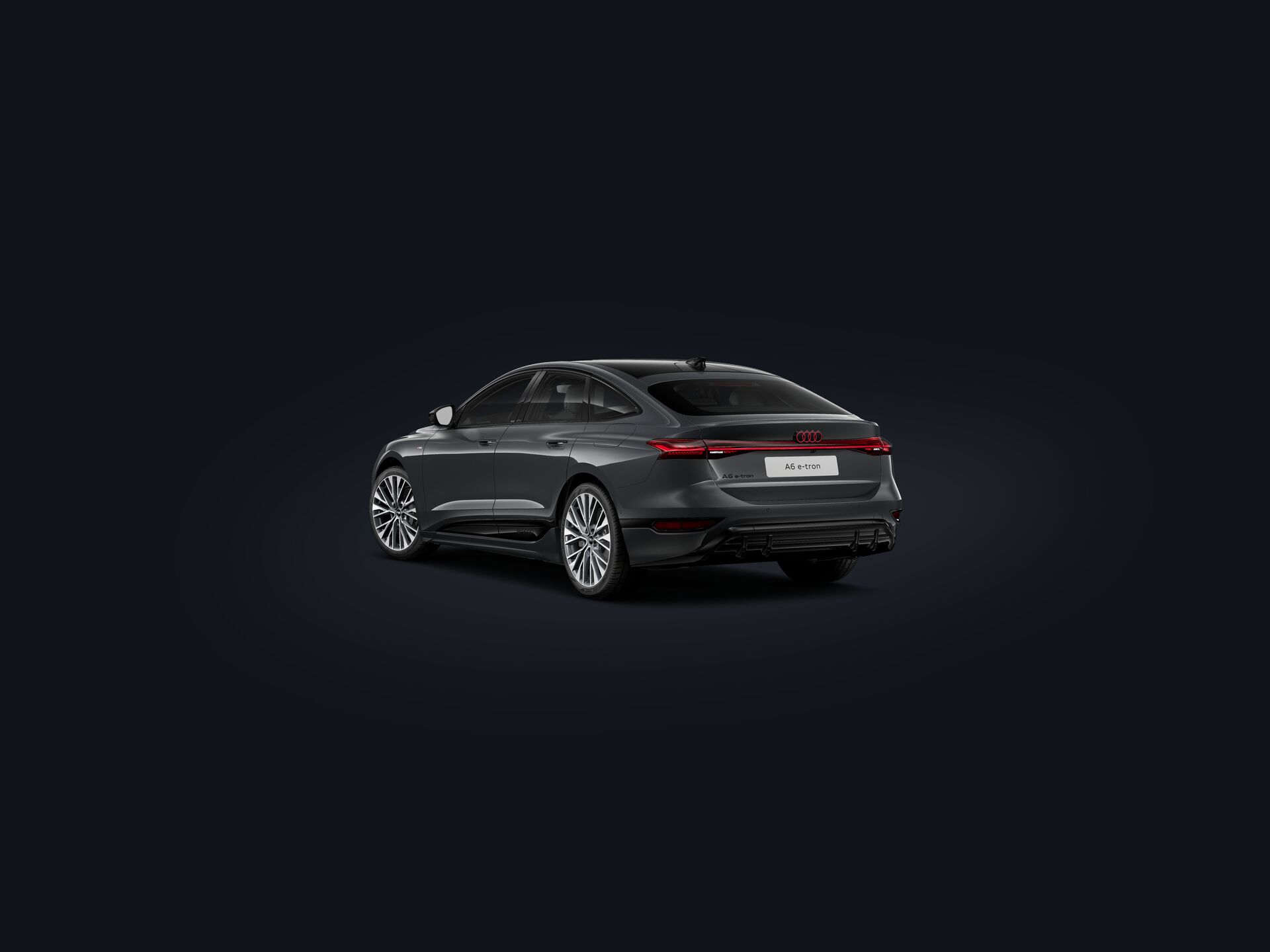 A6 Sportback e-tron 3/4 rear