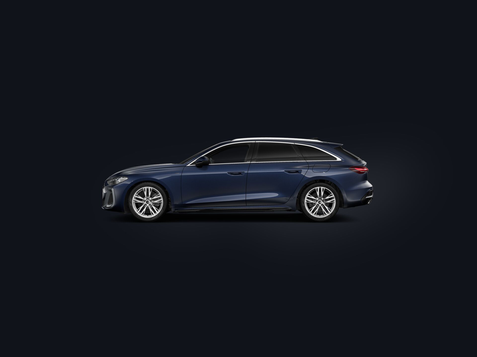 A5 Avant e-hybrid side