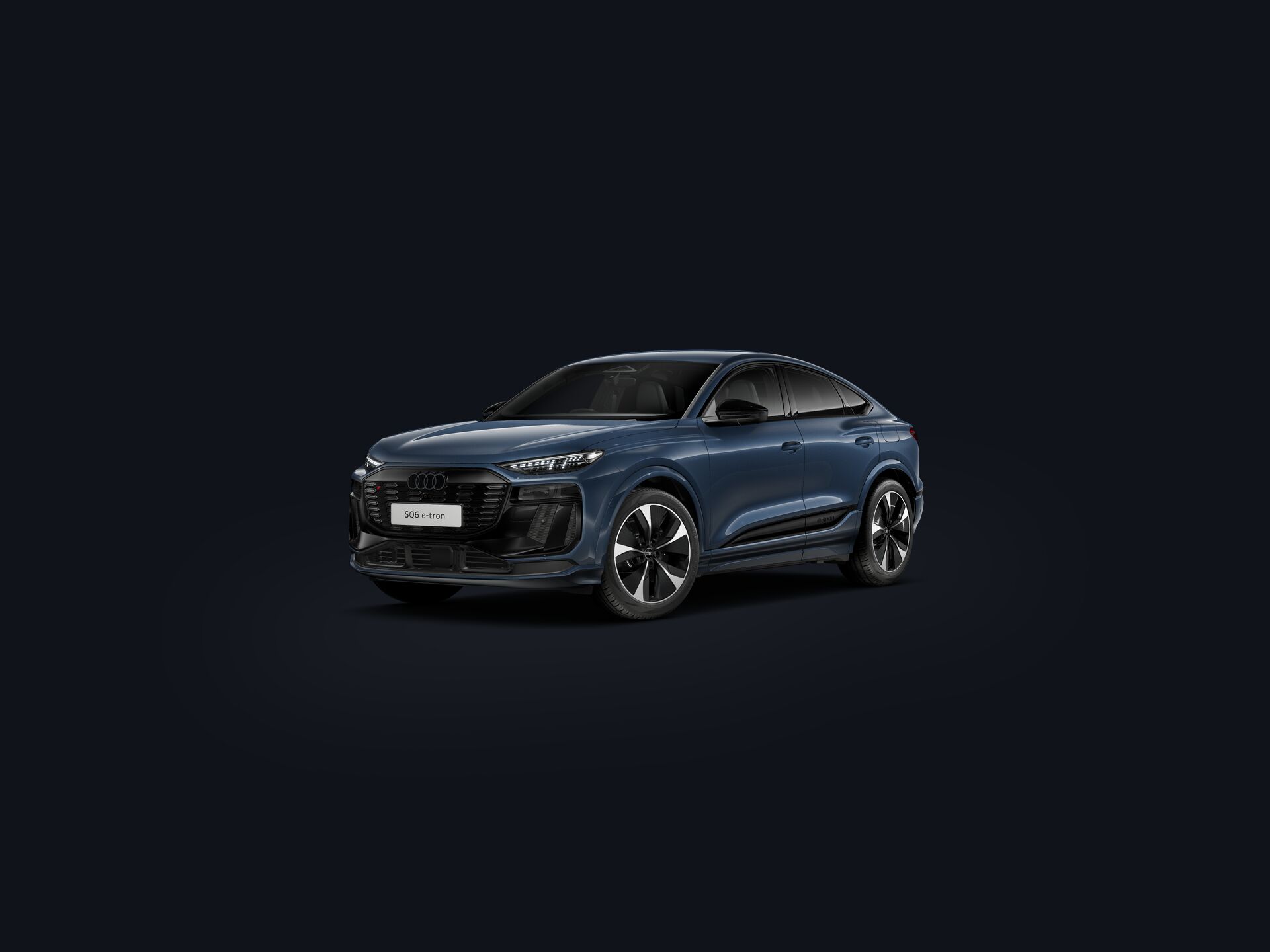 SQ6 Sportback e-tron 3/4 front