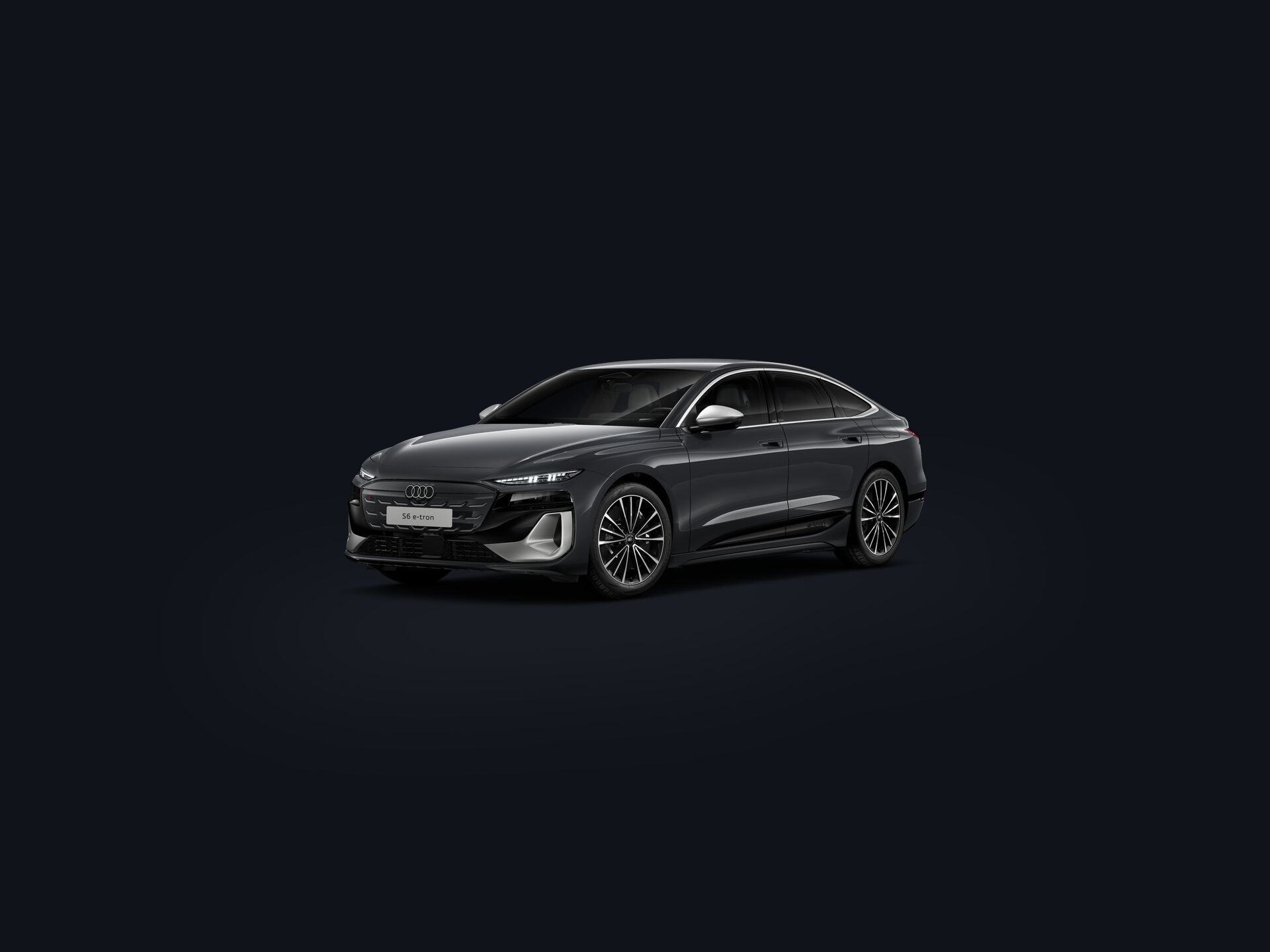 S6 Sportback e-tron 3/4 front