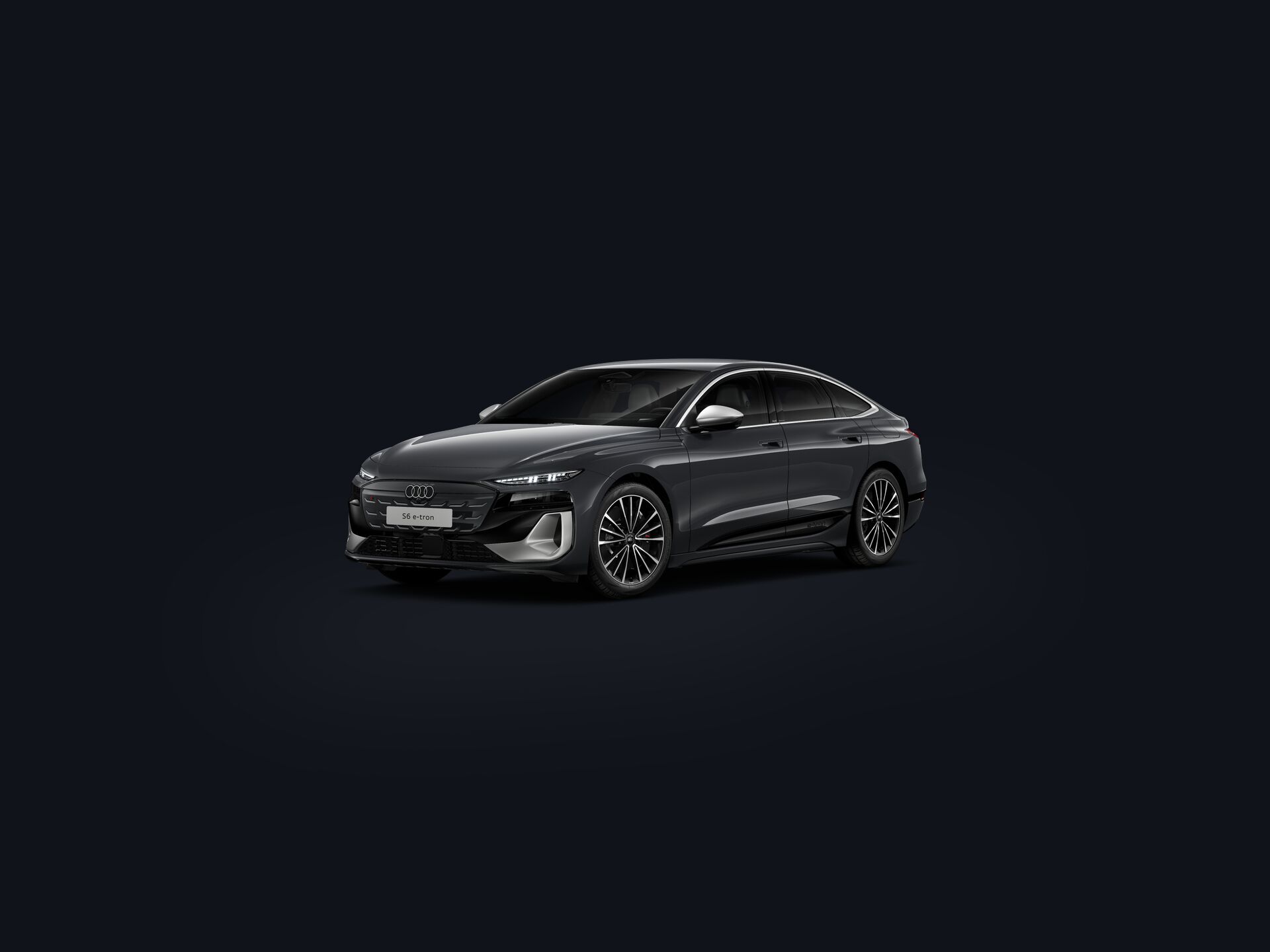 S6 Sportback e-tron 3/4 front