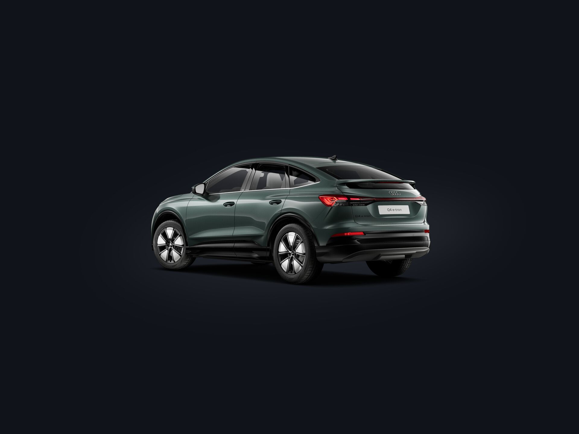 Q4 Sportback e-tron 3/4 rear