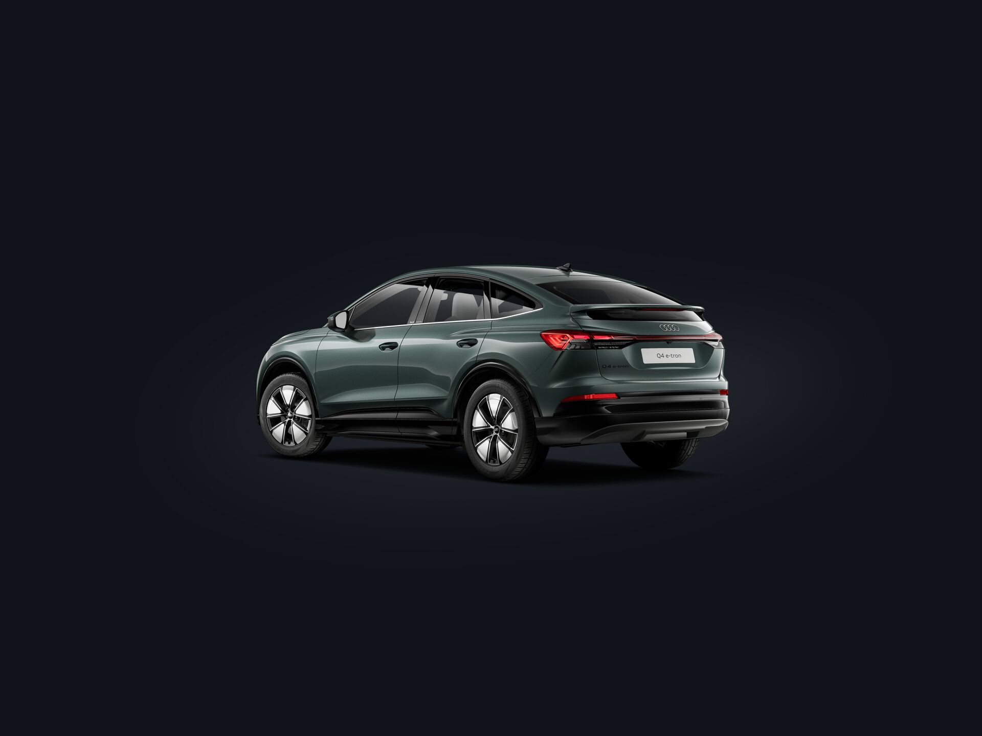 Q4 Sportback e-tron 3/4 rear
