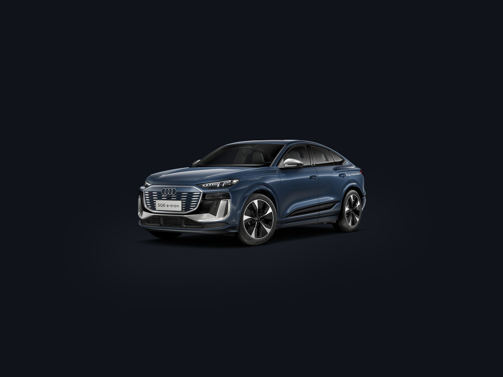 SQ6 Sportback e-tron 3/4 front