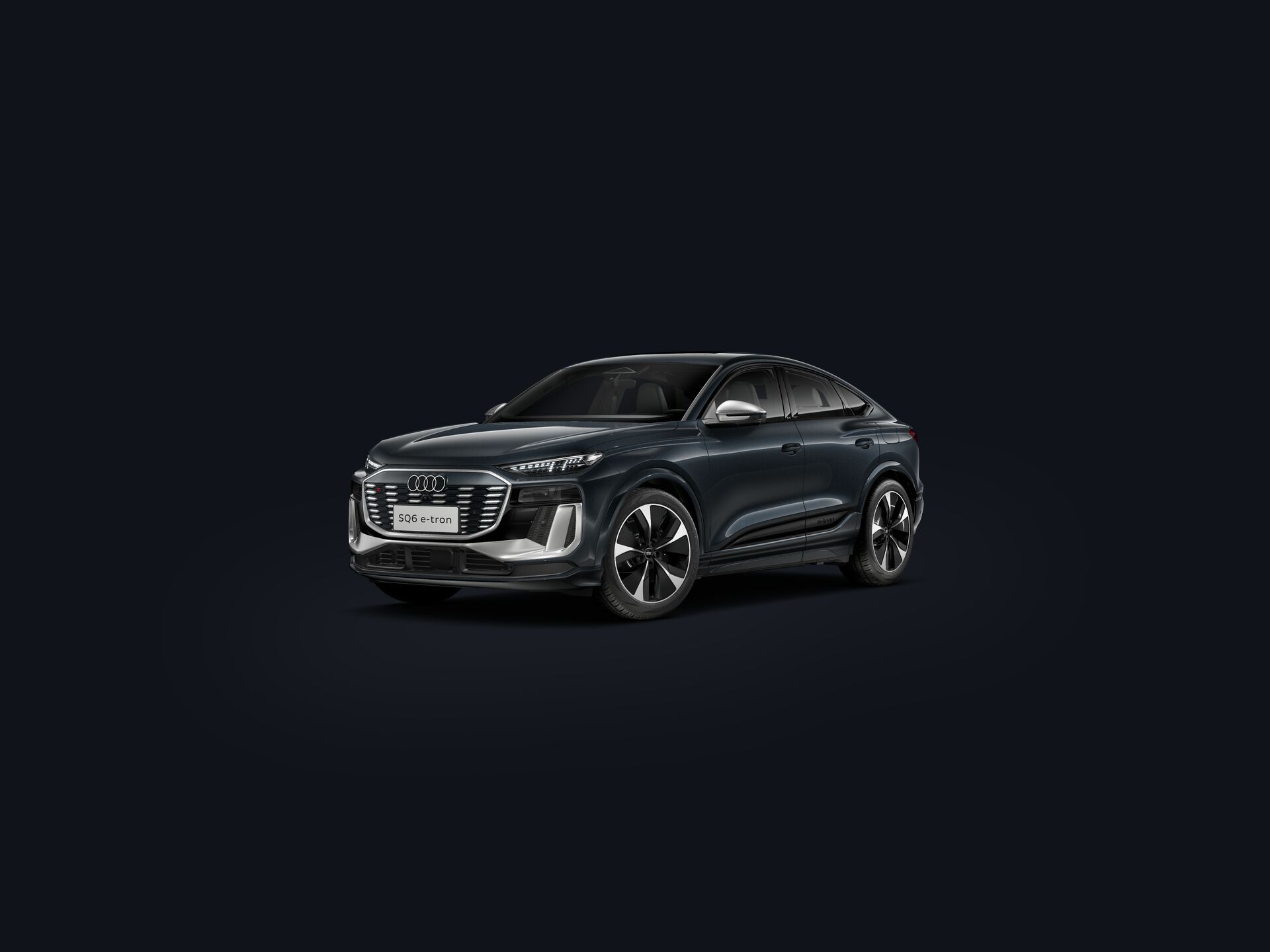 SQ6 Sportback e-tron 3/4 front