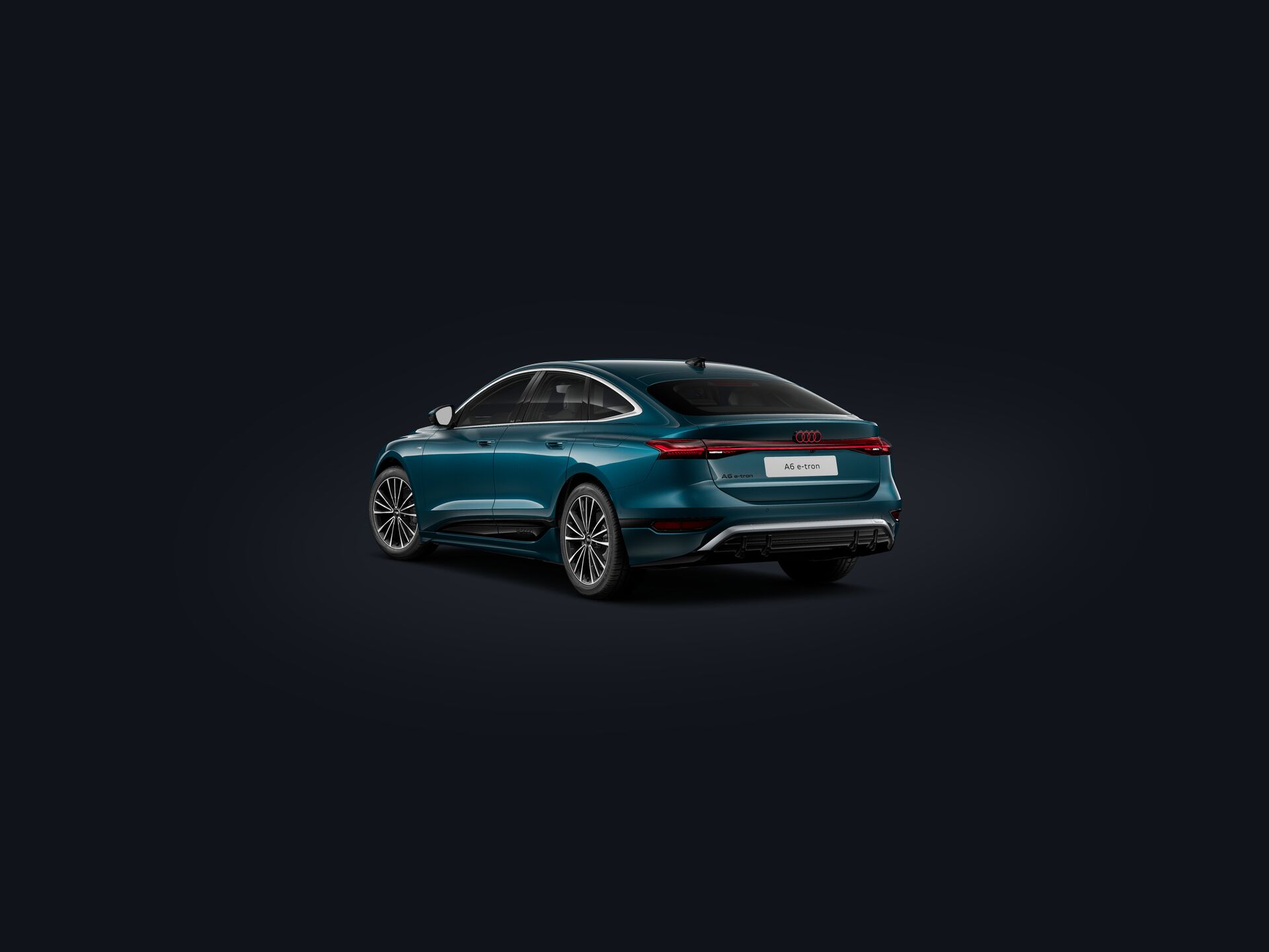 A6 Sportback e-tron 3/4 rear