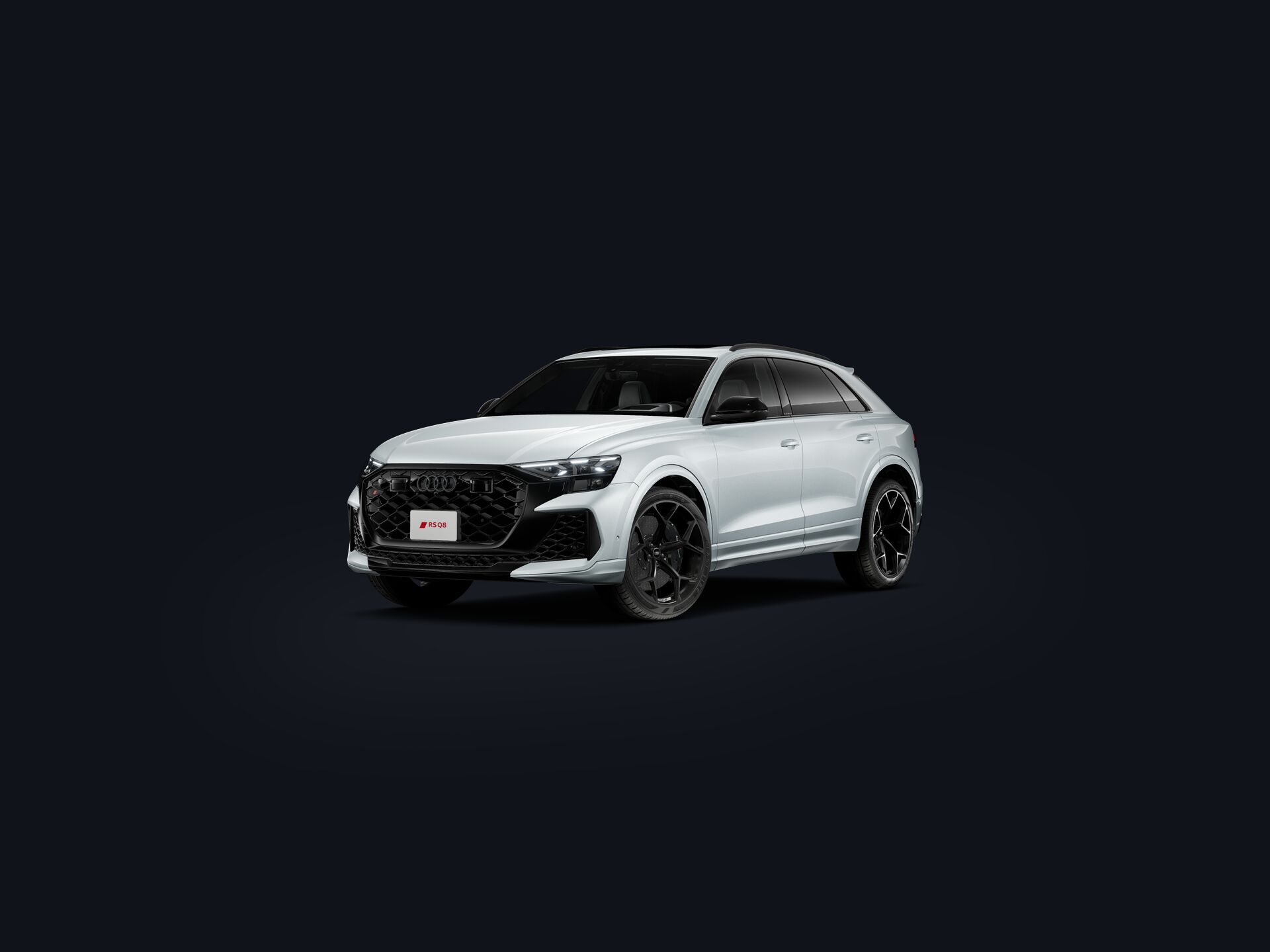 RS Q8 SUV performance 2026 3/4 front