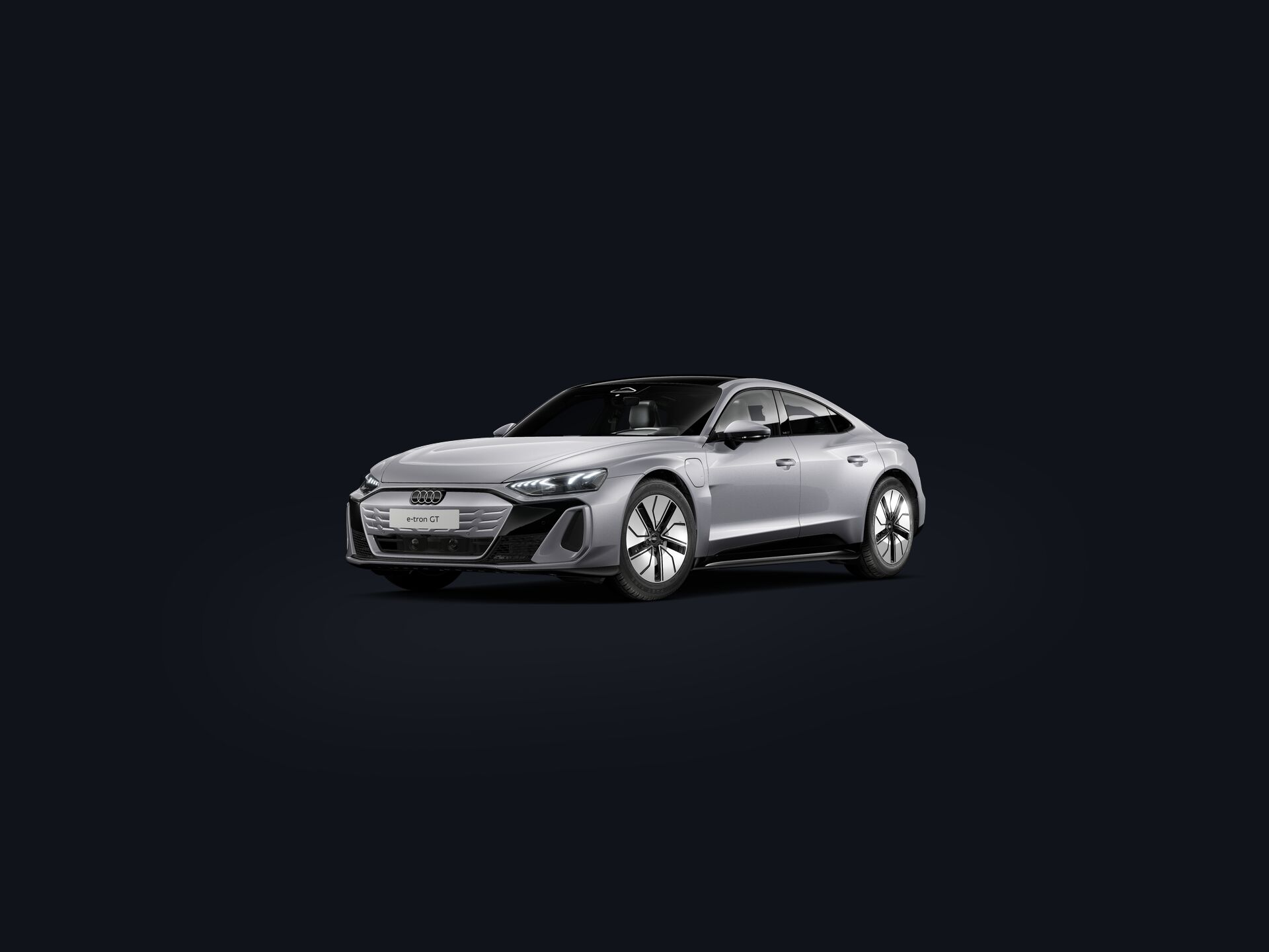 e-tron GT quattro 3/4 front