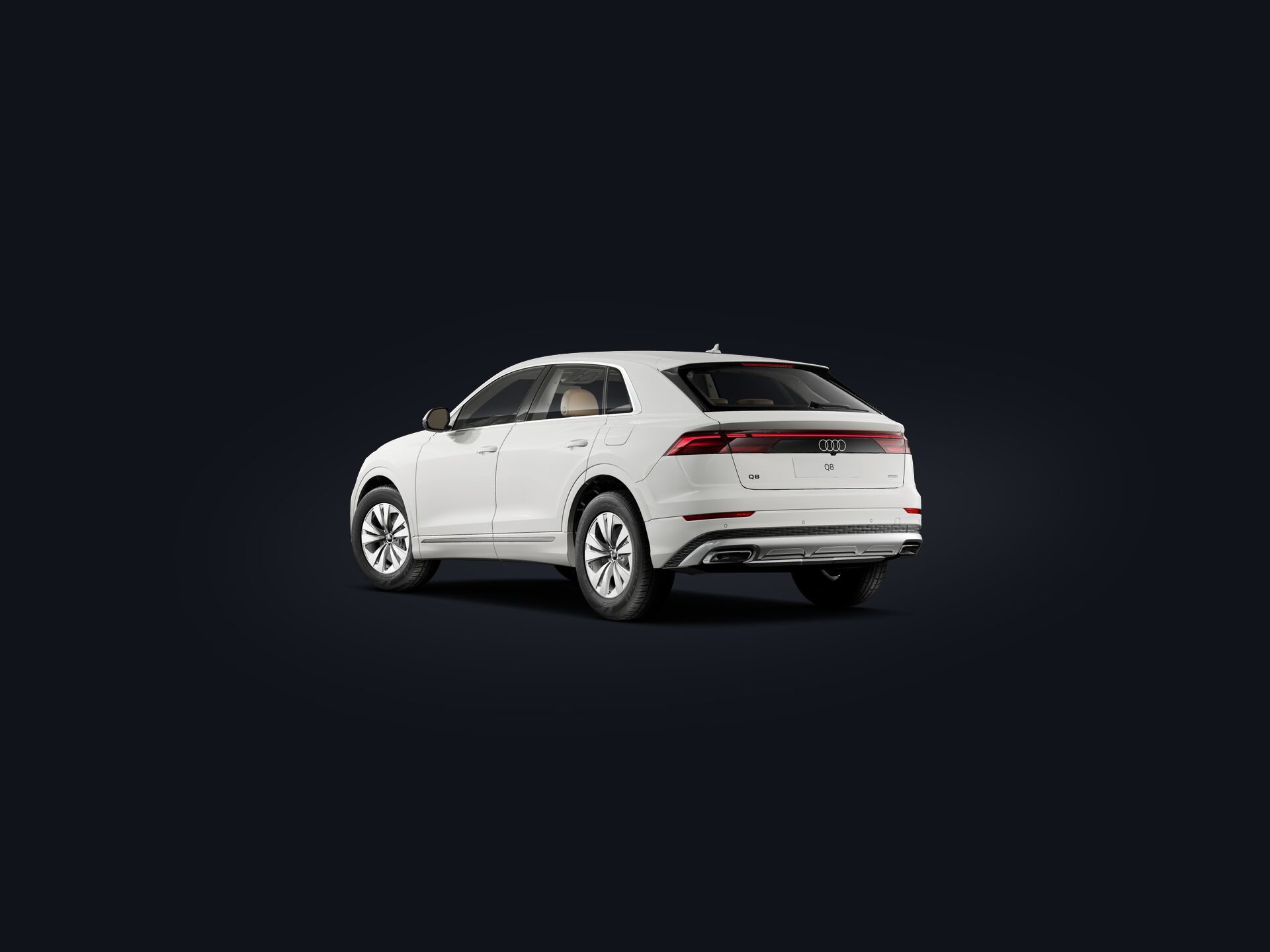 Q8 TFSI e 3/4 rear
