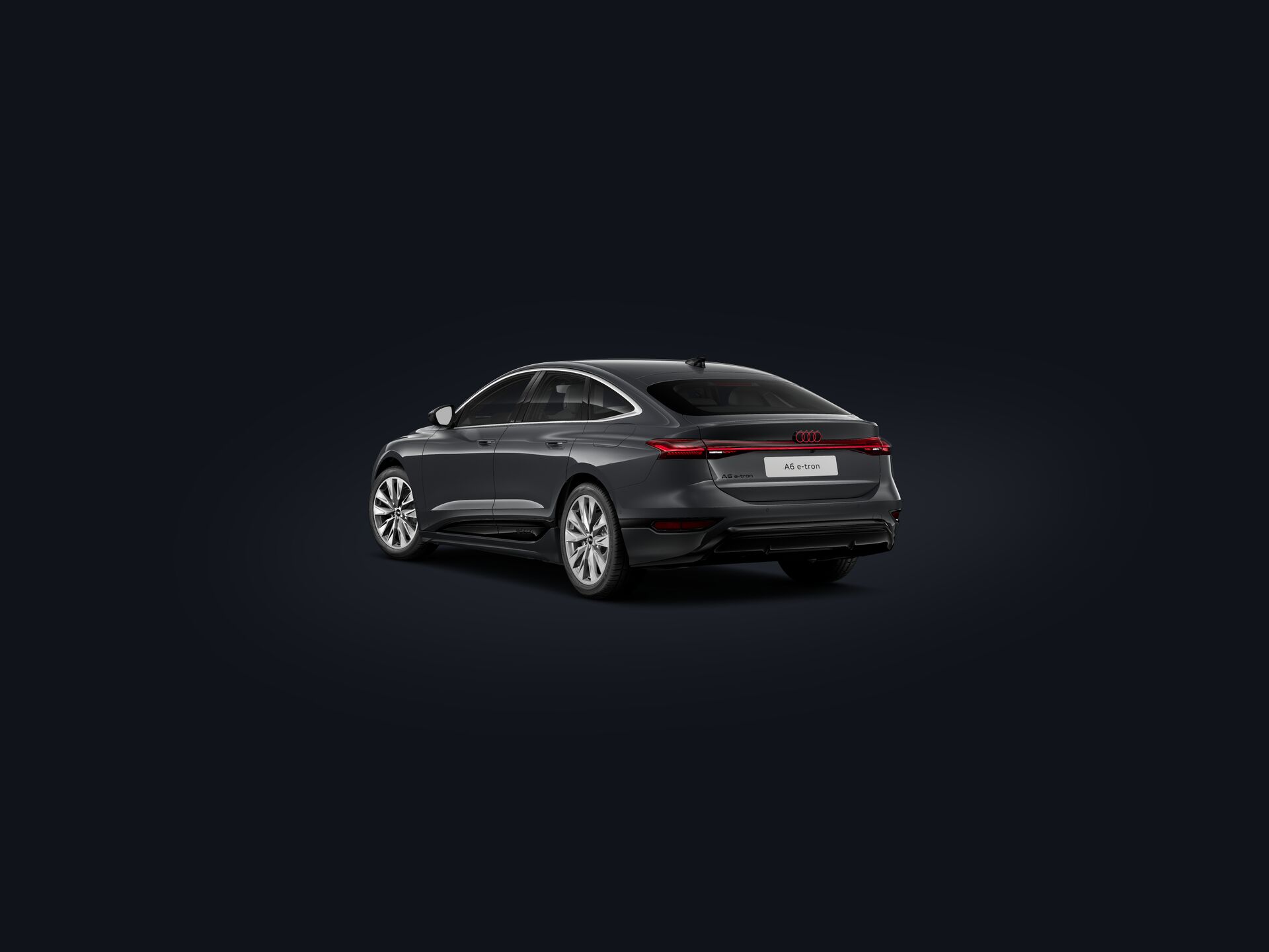 A6 Sportback e-tron 3/4 rear