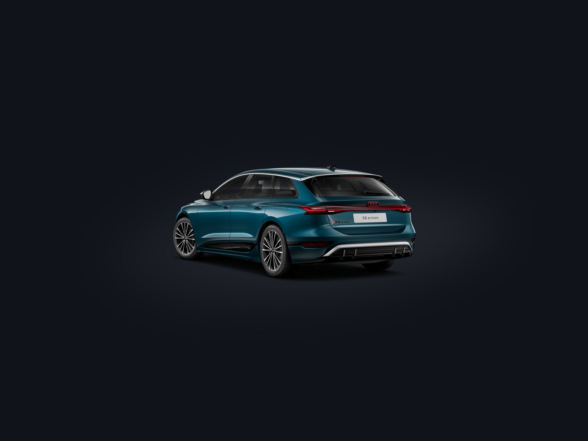 S6 Avant e-tron 3/4 rear