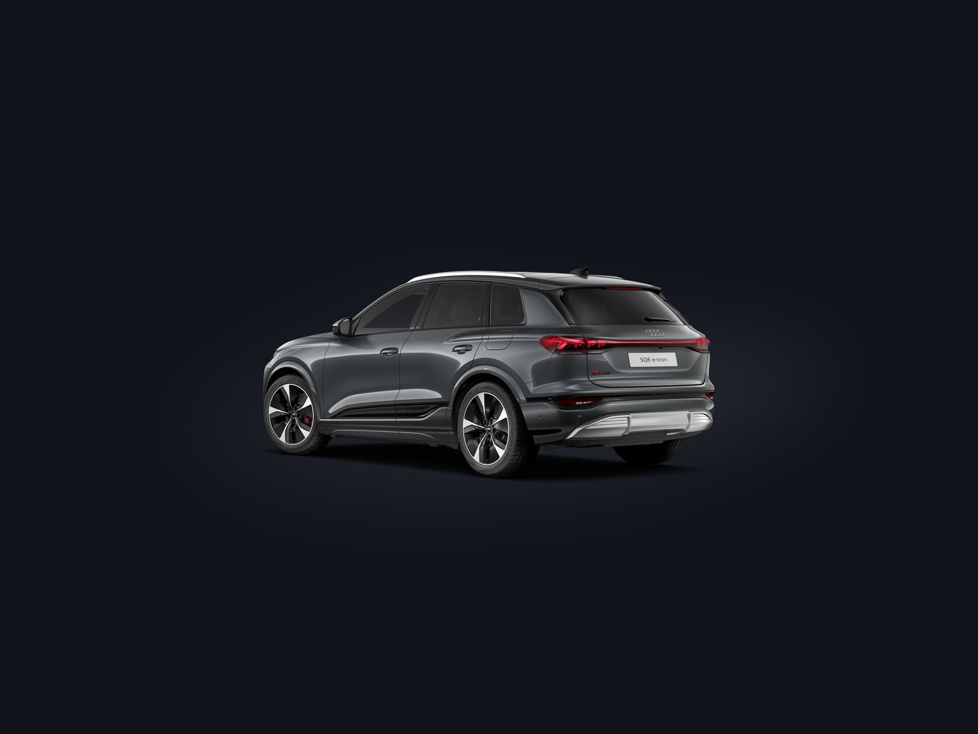 SQ6 SUV e-tron 3/4 rear
