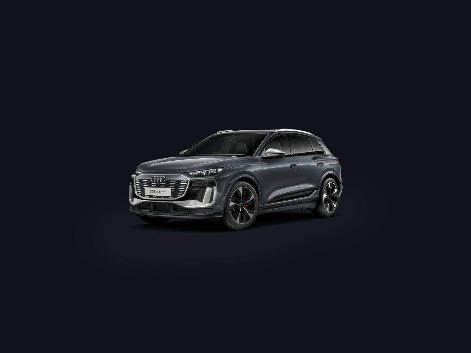 SQ6 SUV e-tron 3/4 front