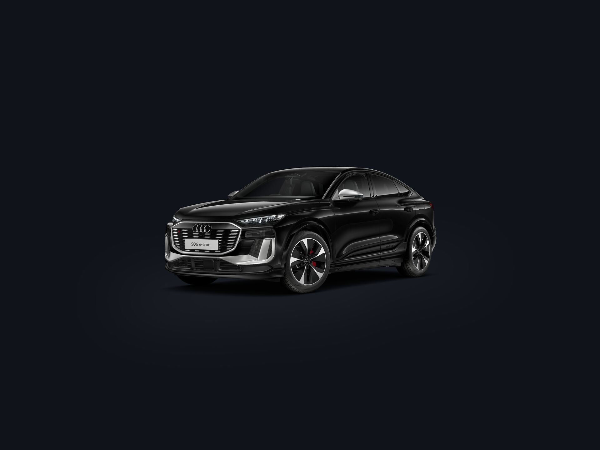 SQ6 Sportback e-tron 3/4 front
