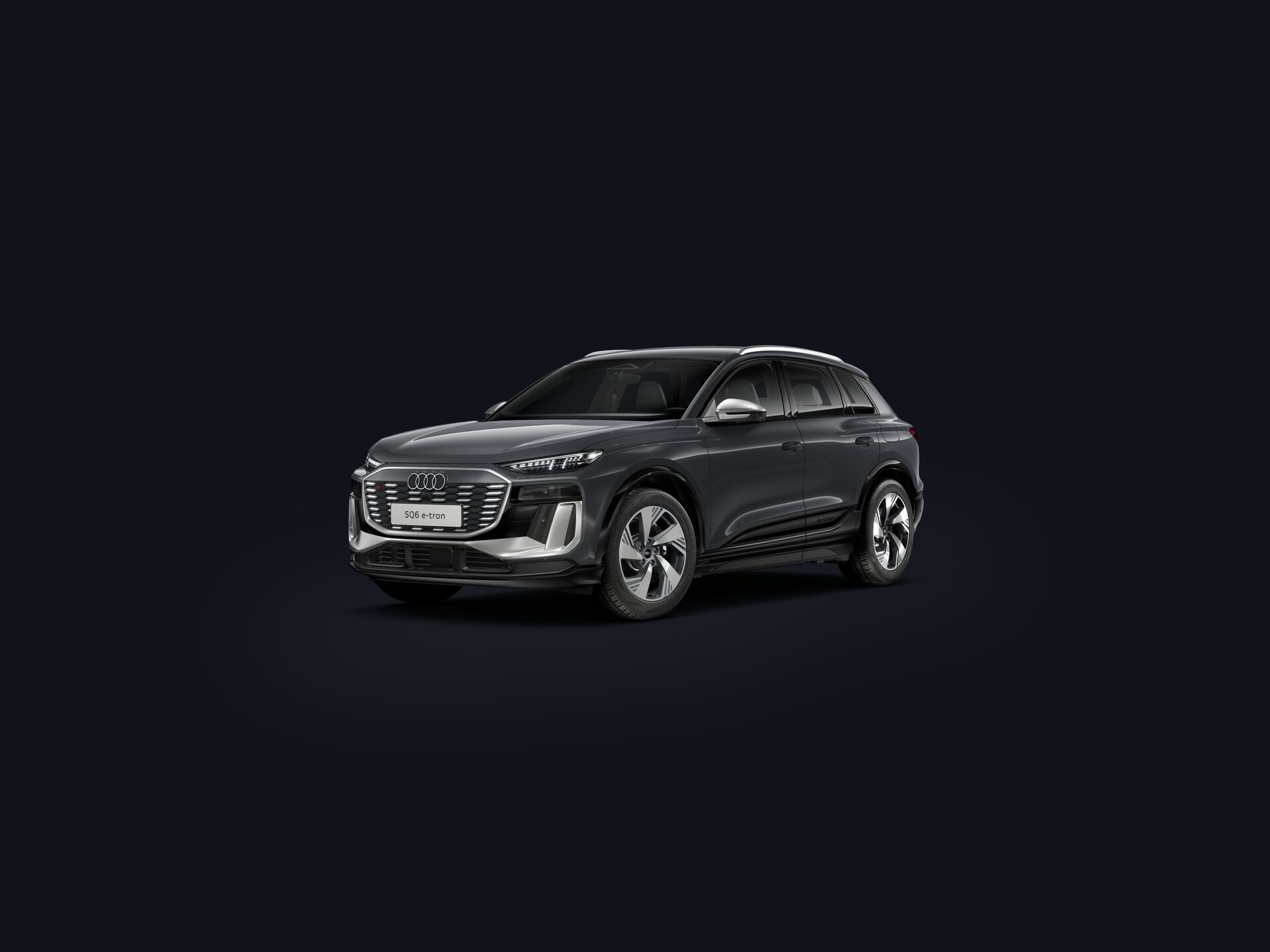 SQ6 SUV e-tron 3/4 front